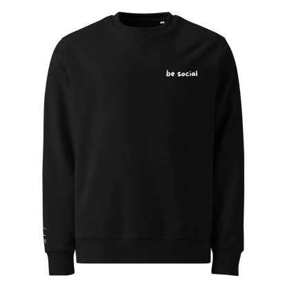 Pullover "be social" - Sweatshirt - flyliving