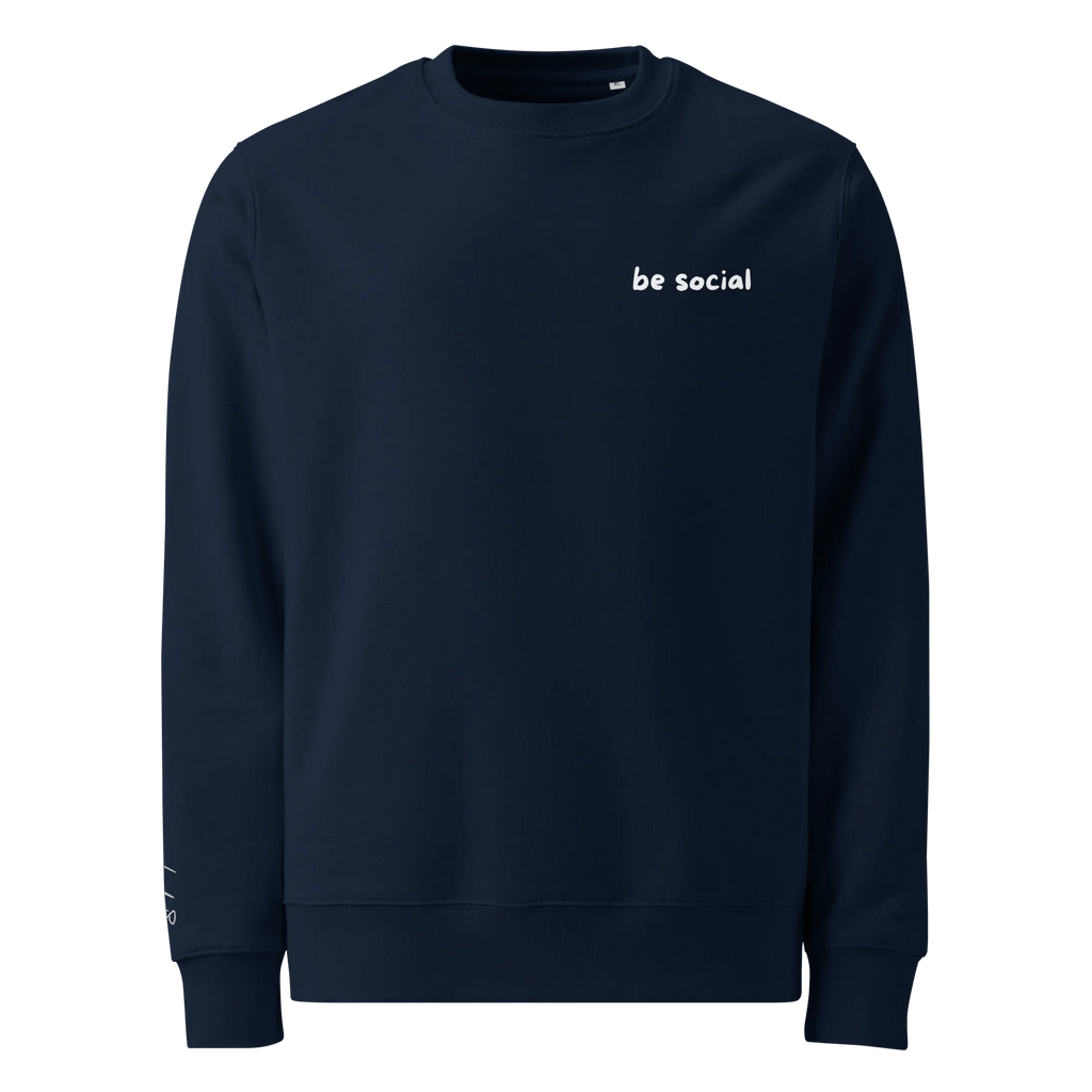 Pullover "be social" - Sweatshirt - flyliving