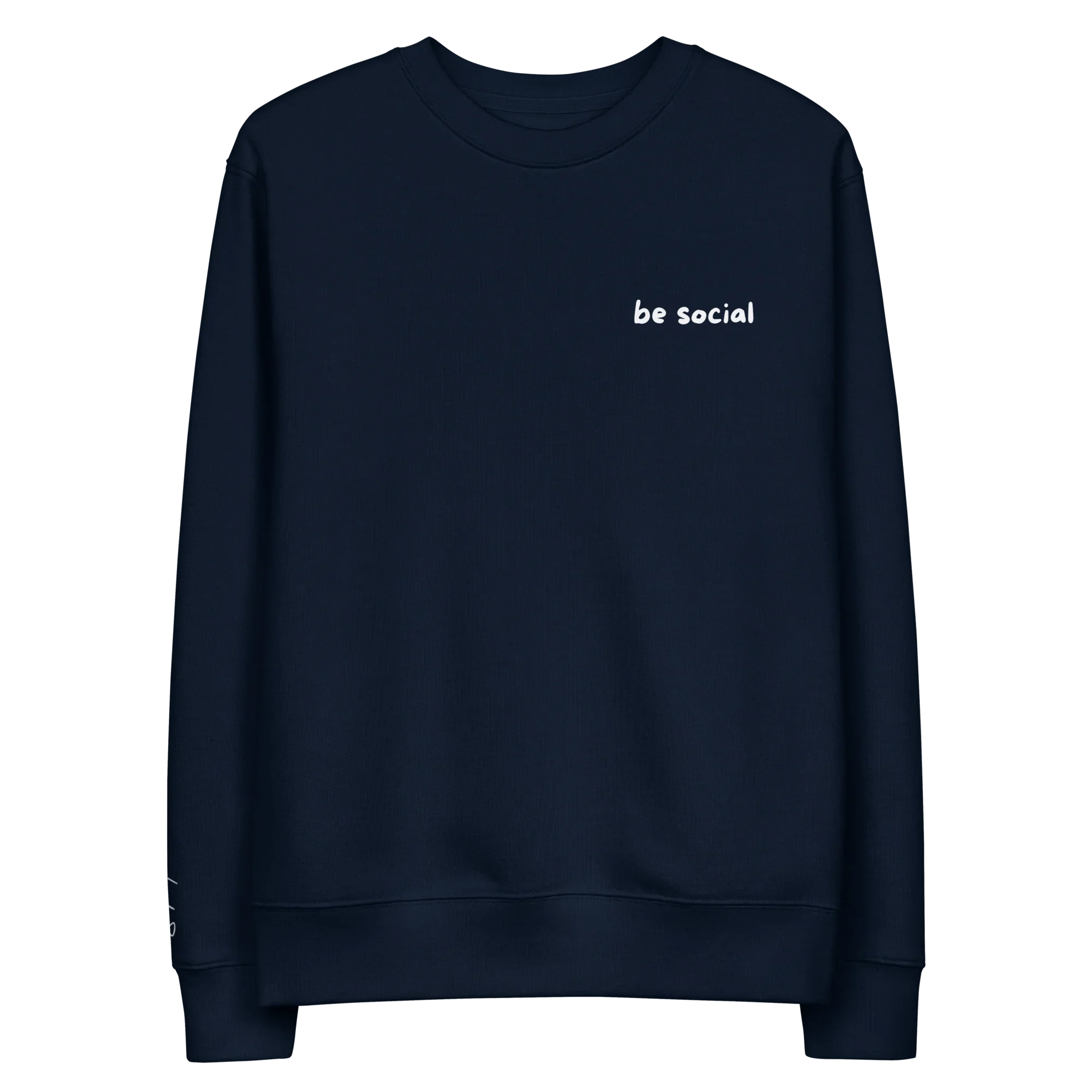 Pullover "be social" - Sweatshirt - flyliving