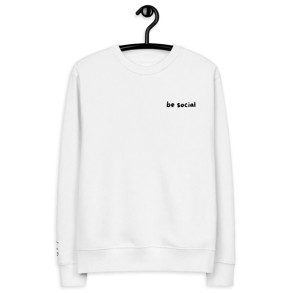 Pullover "be social" - Sweatshirt - flyliving