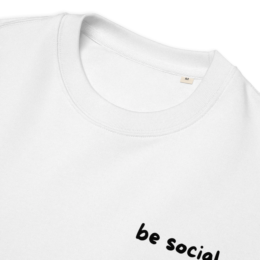 Pullover "be social" - Sweatshirt - flyliving