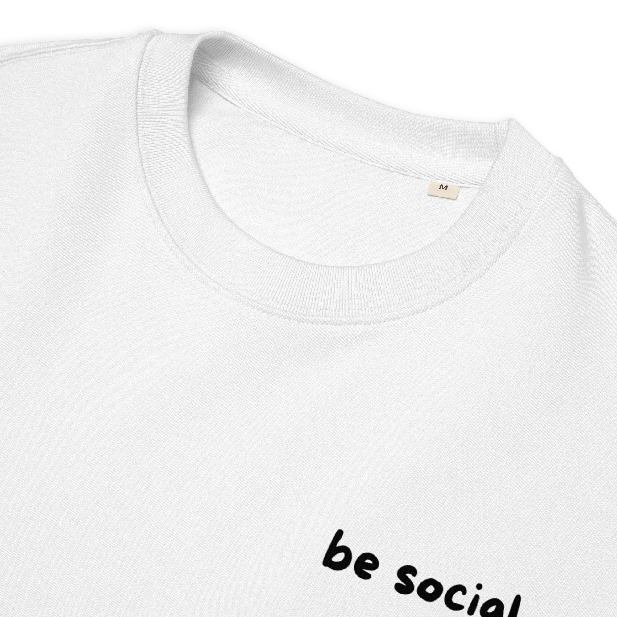 Pullover "be social" - Sweatshirt - flyliving