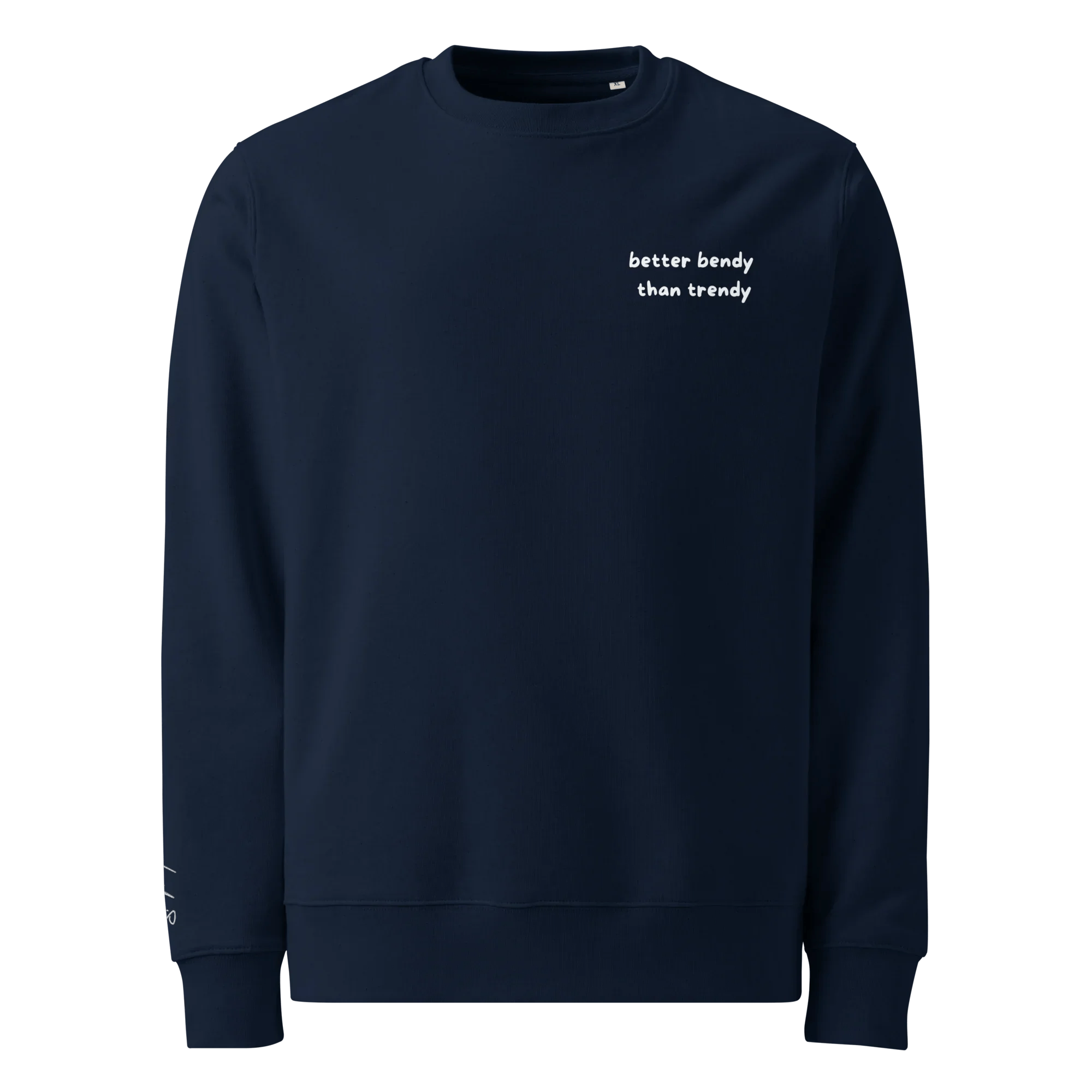 Pullover "better bendy than trendy" - Pullover - flyliving