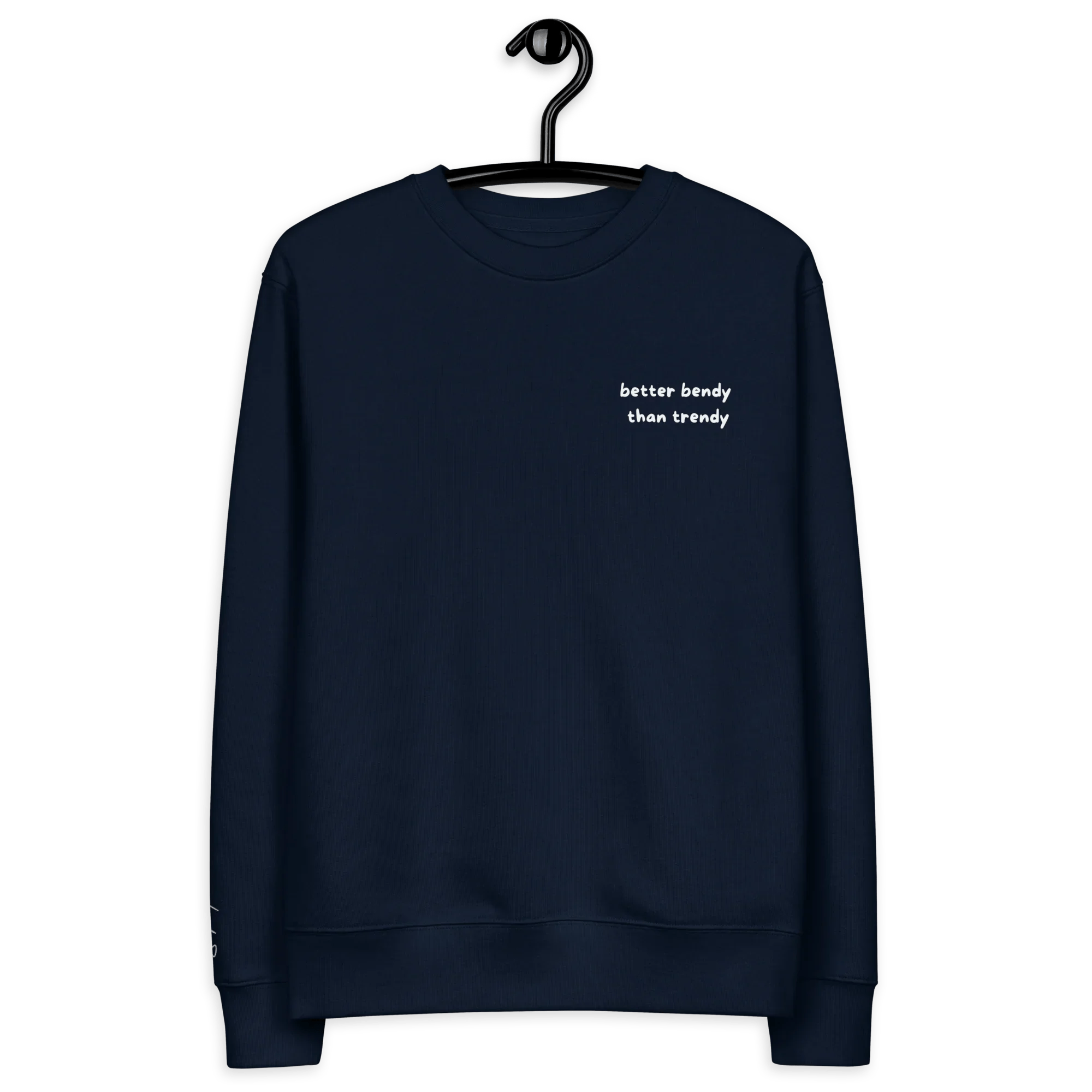 Pullover "better bendy than trendy" - Pullover - flyliving