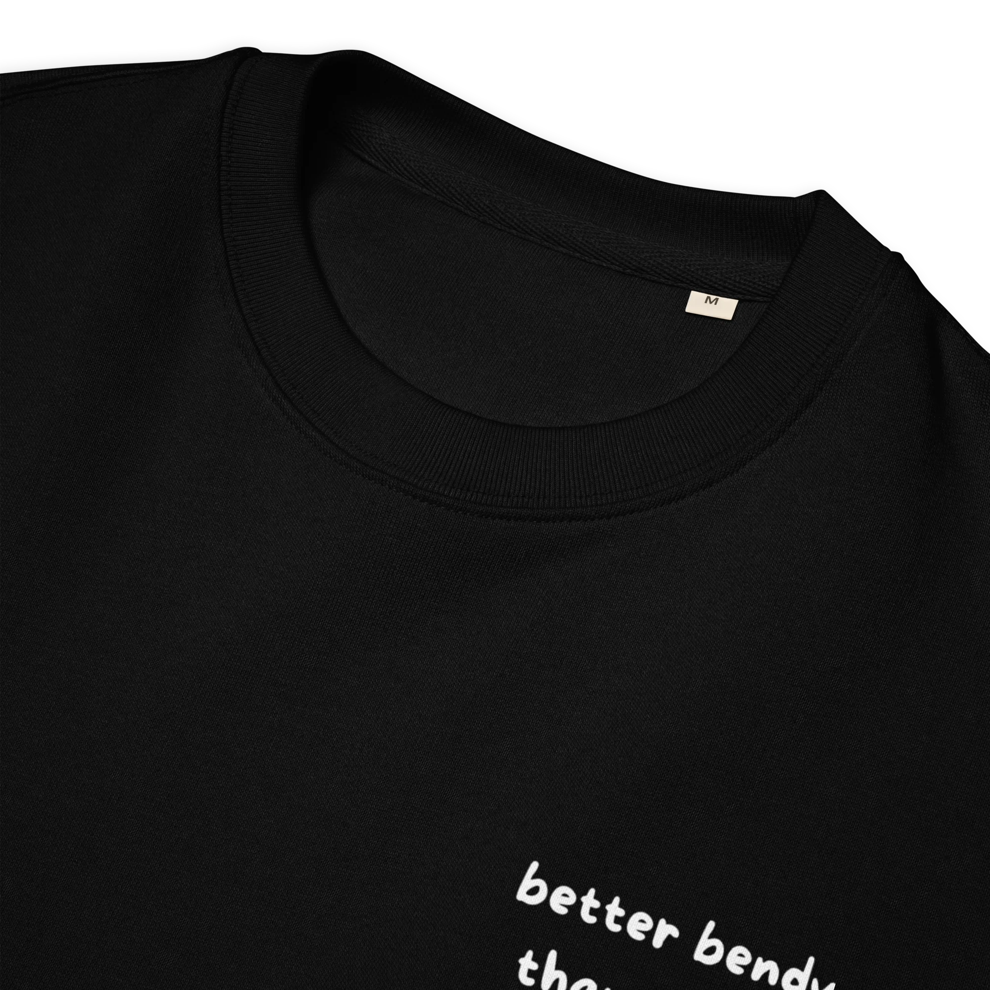 Pullover "better bendy than trendy" - Pullover - flyliving