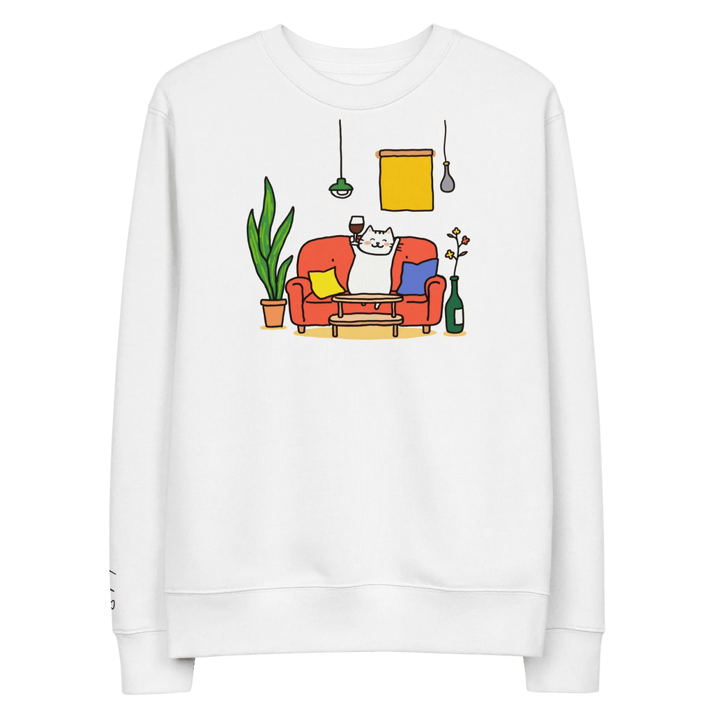 Pullover "drunky cat one" - Pullover - flyliving