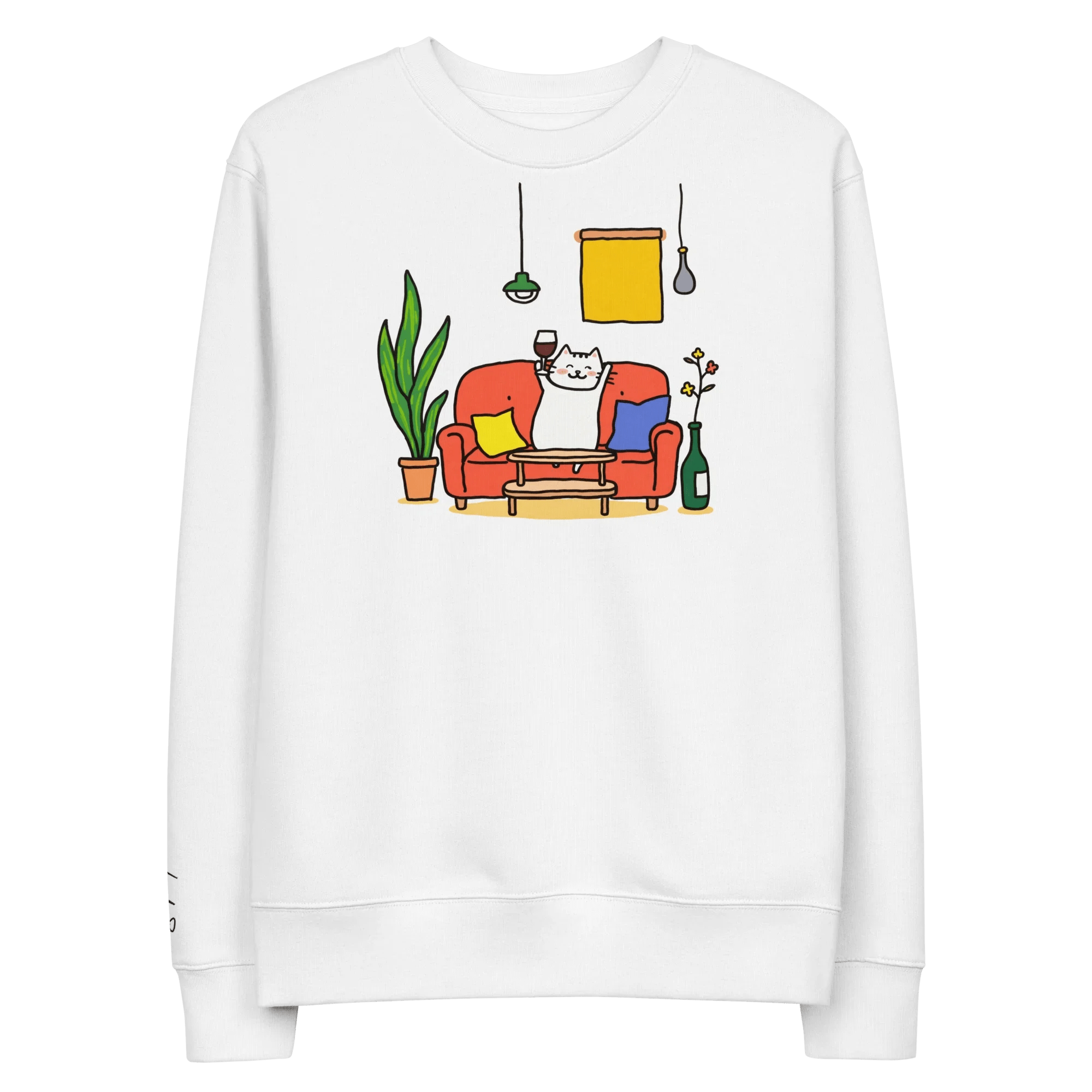 Pullover "drunky cat one" - Pullover - flyliving