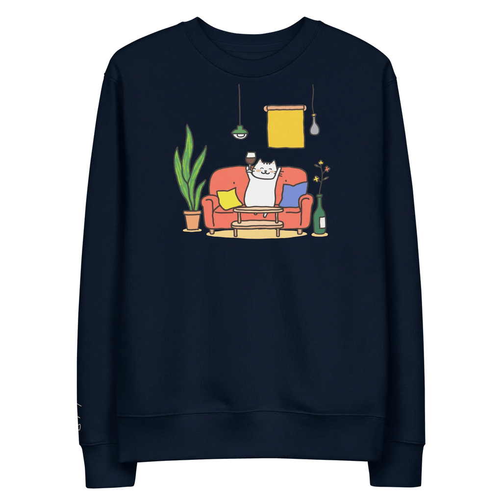Pullover "drunky cat one" - Pullover - flyliving