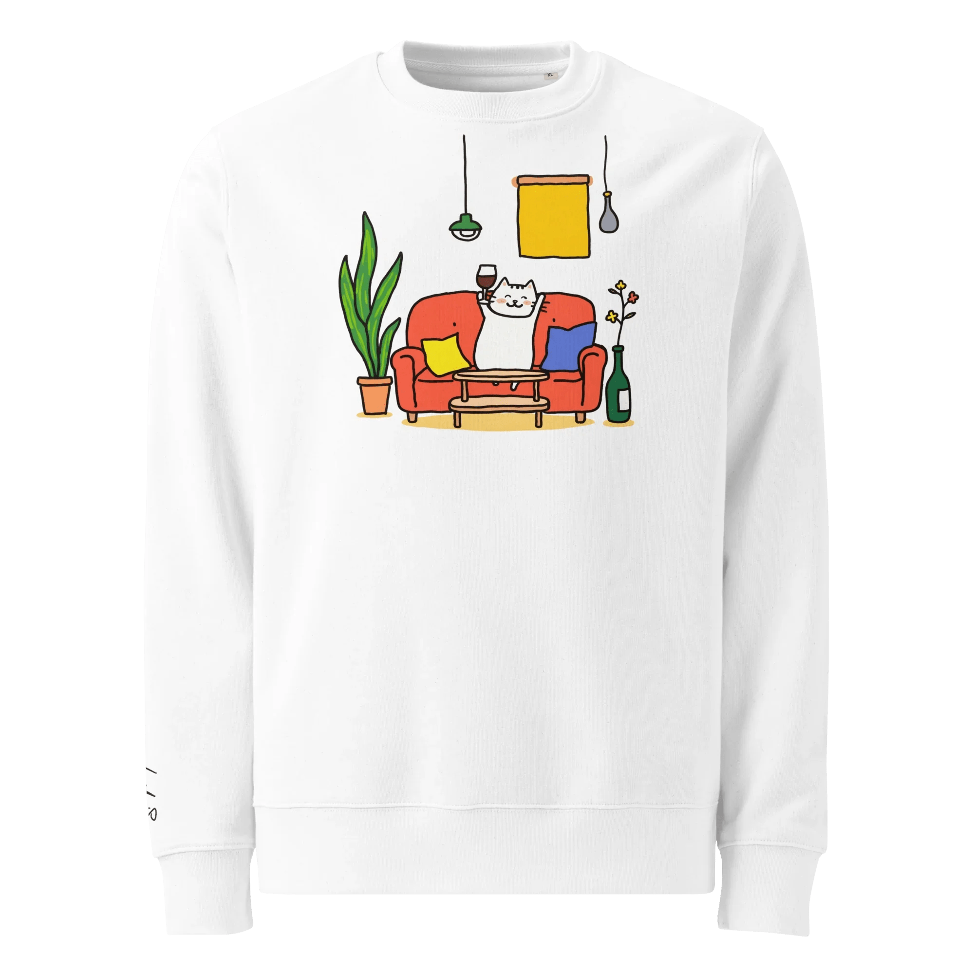 Pullover "drunky cat one" - Pullover - flyliving