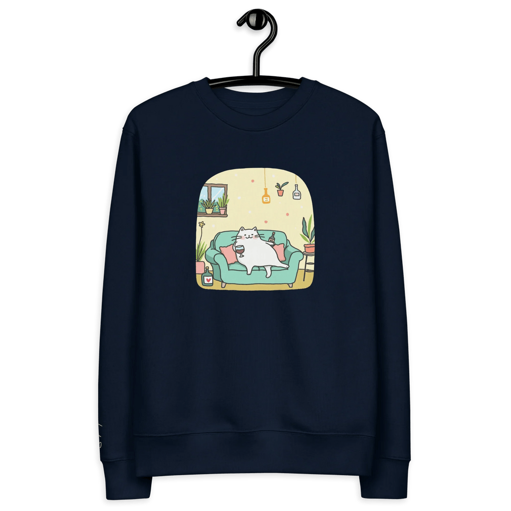 Pullover "drunky cat two" - Pullover - flyliving
