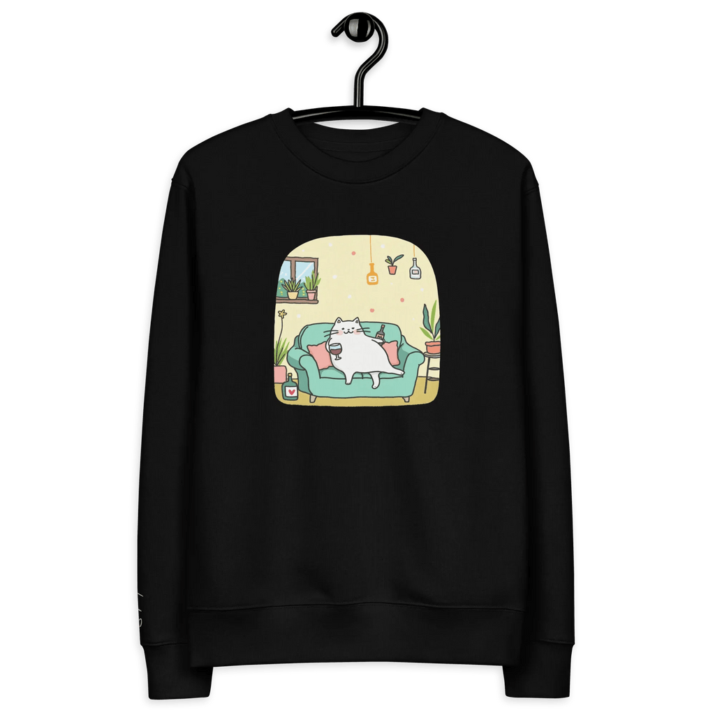 Pullover "drunky cat two" - Pullover - flyliving