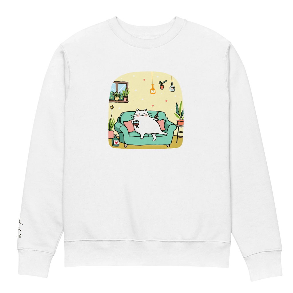 Pullover "drunky cat two" - Pullover - flyliving