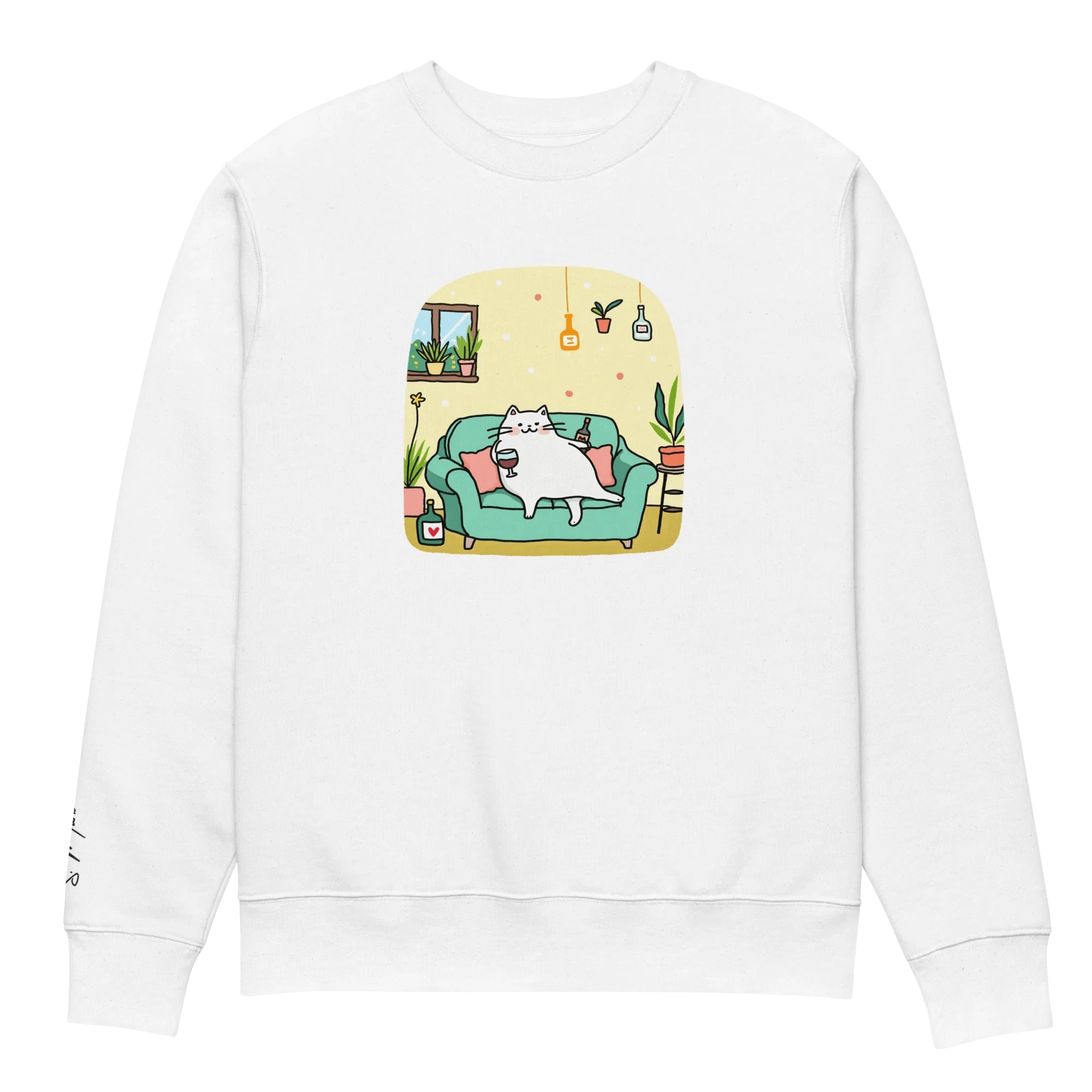 Pullover "drunky cat two" - Pullover - flyliving