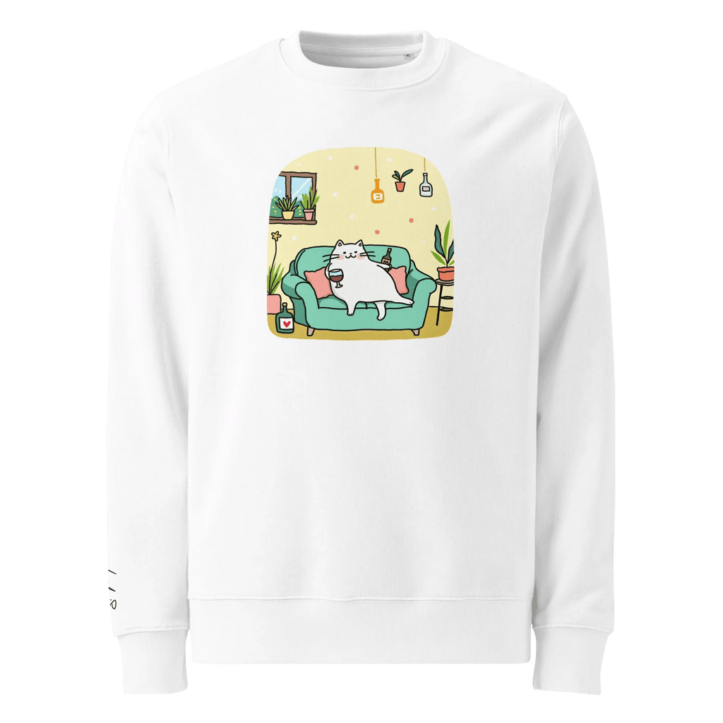 Pullover "drunky cat two" - Pullover - flyliving