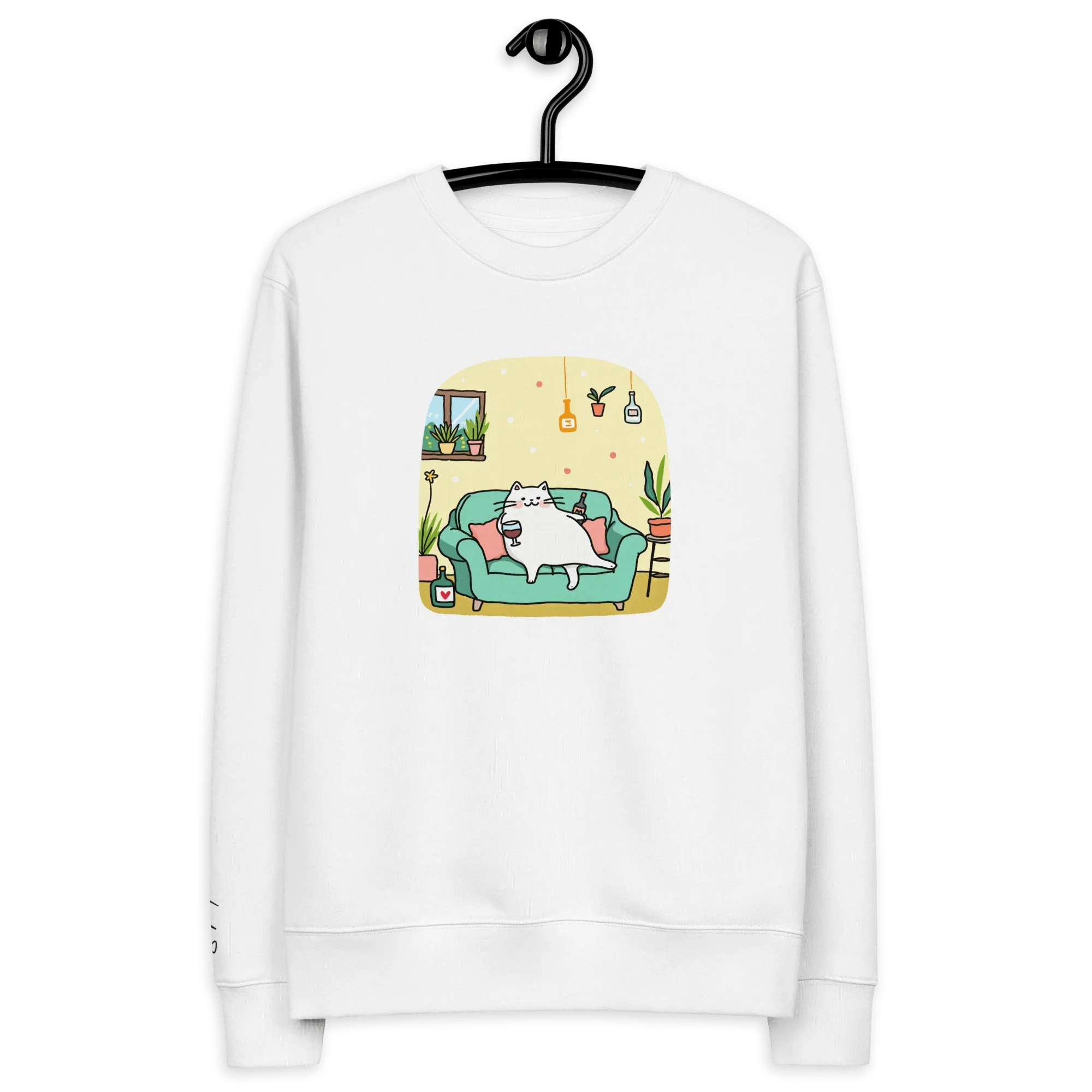 Pullover "drunky cat two" - Pullover - flyliving