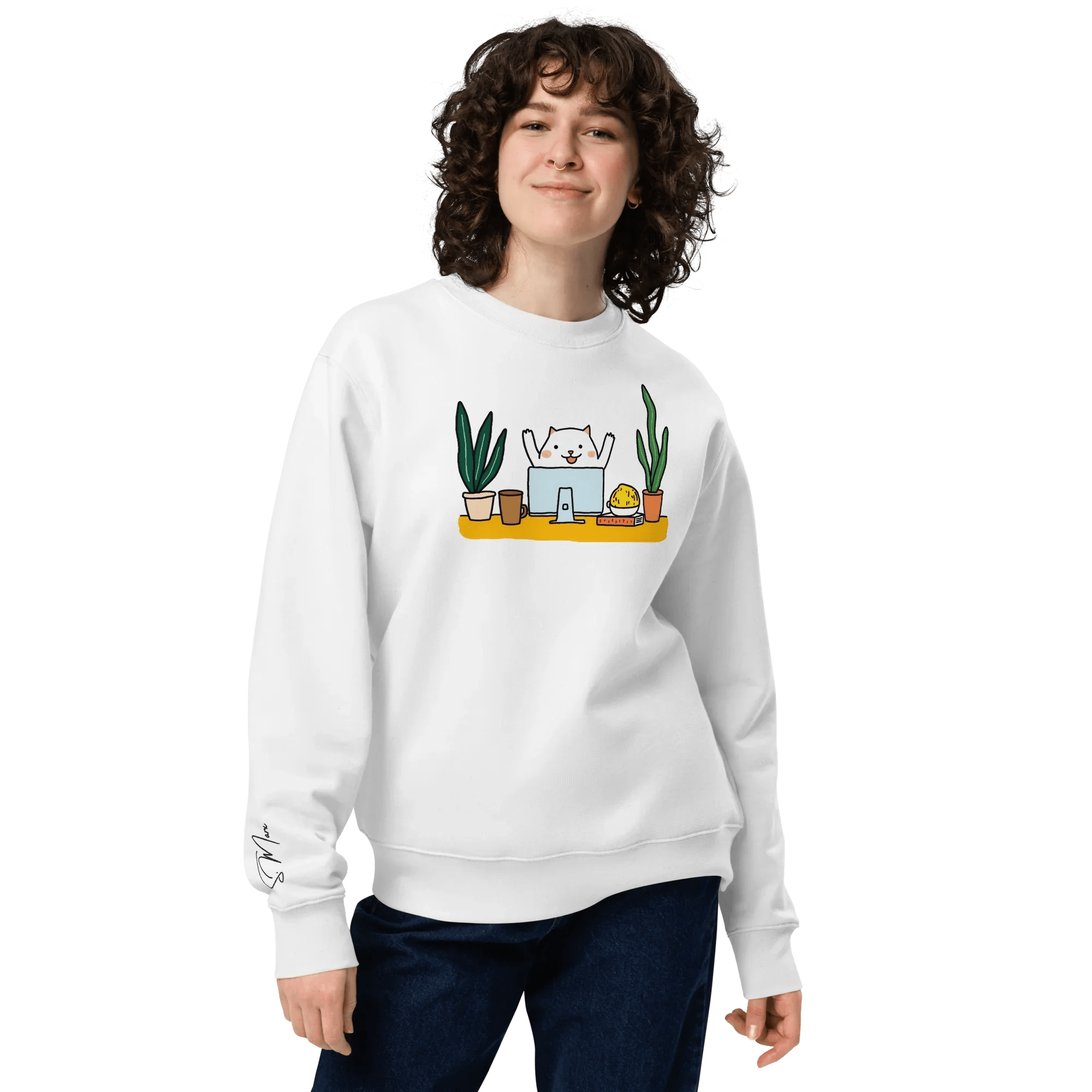 Pullover "happy dog working" - Pullover - flyliving