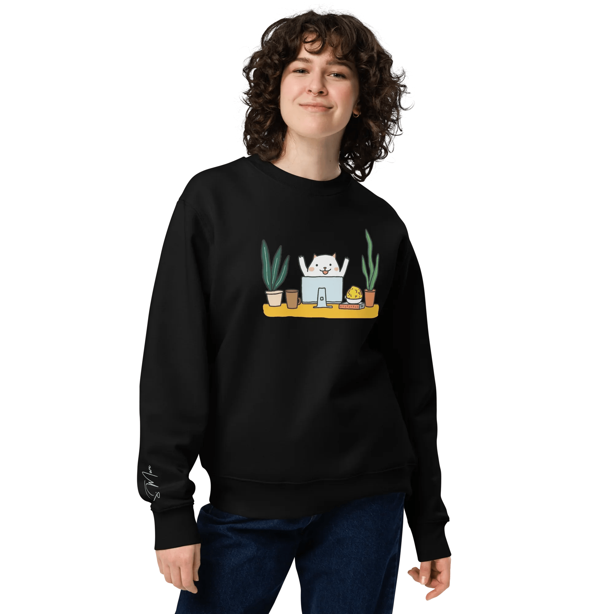 Pullover "happy dog working" - Pullover - flyliving
