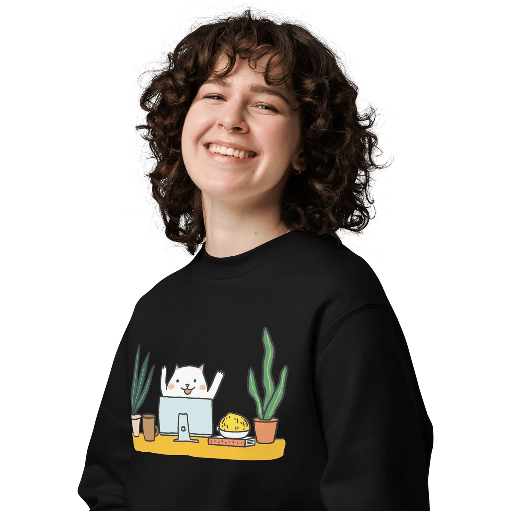 Pullover "happy dog working" - Pullover - flyliving