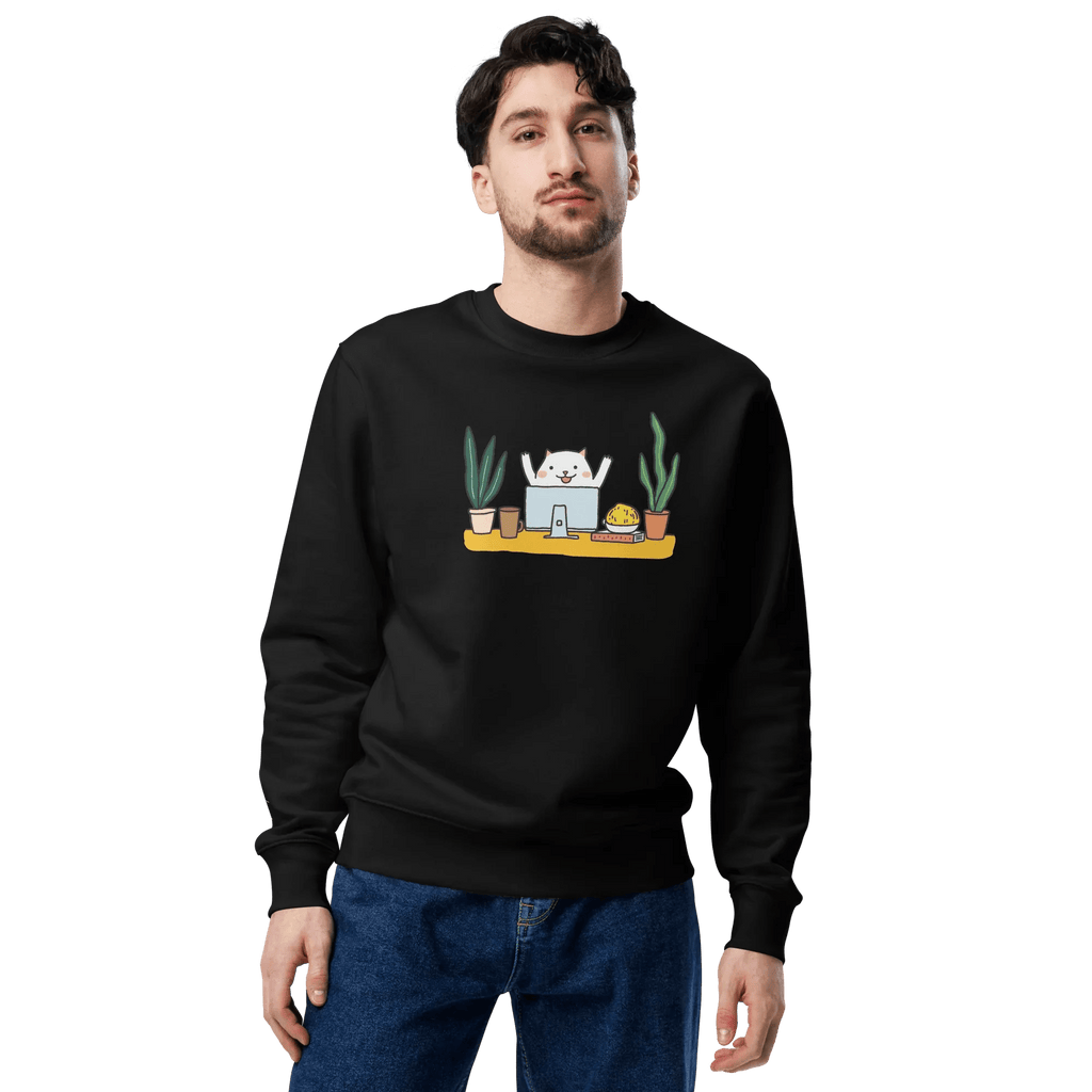 Pullover "happy dog working" - Pullover - flyliving