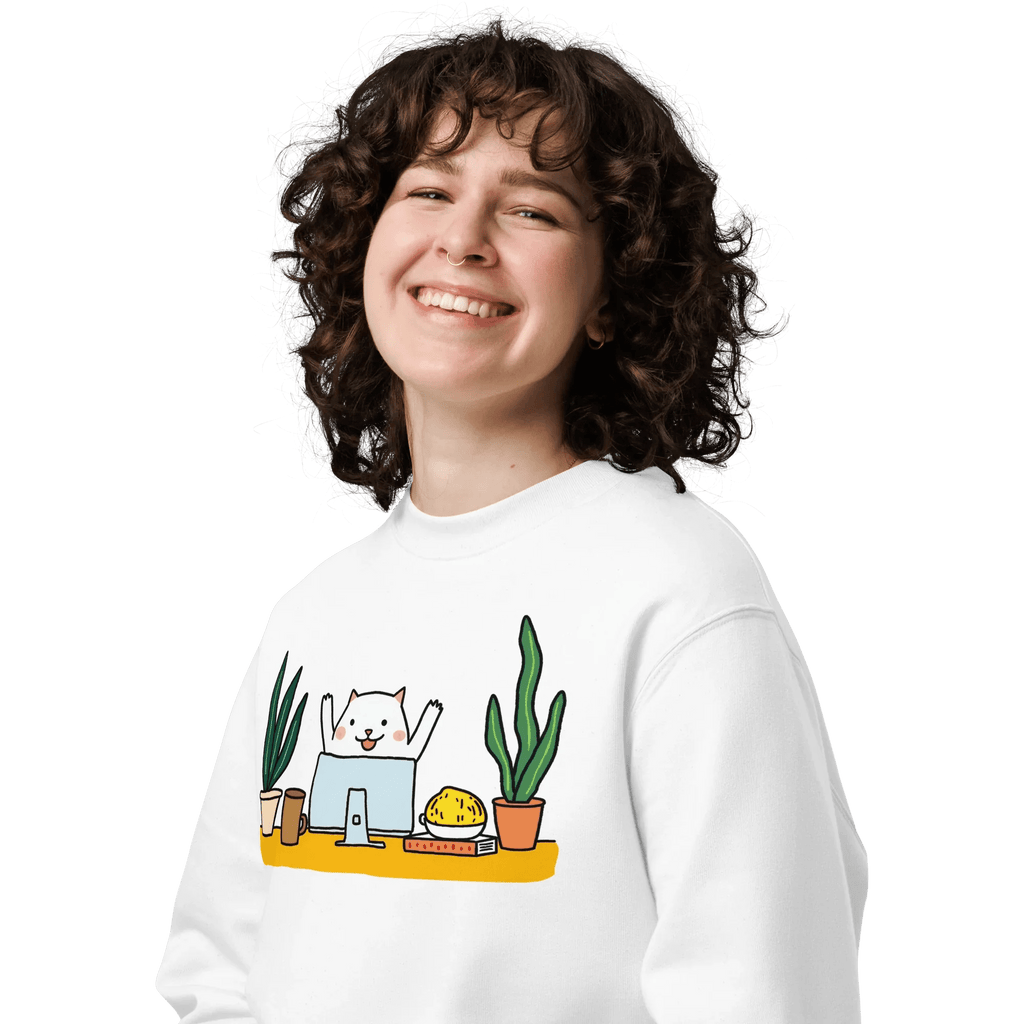 Pullover "happy dog working" - Pullover - flyliving