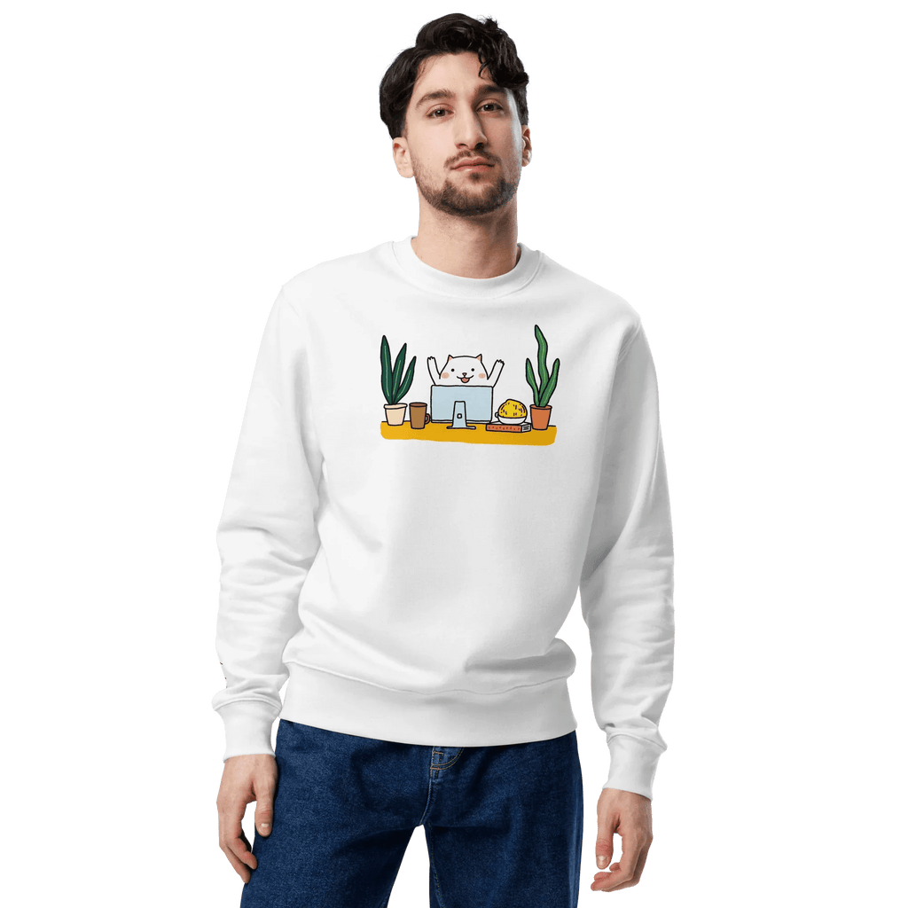 Pullover "happy dog working" - Pullover - flyliving