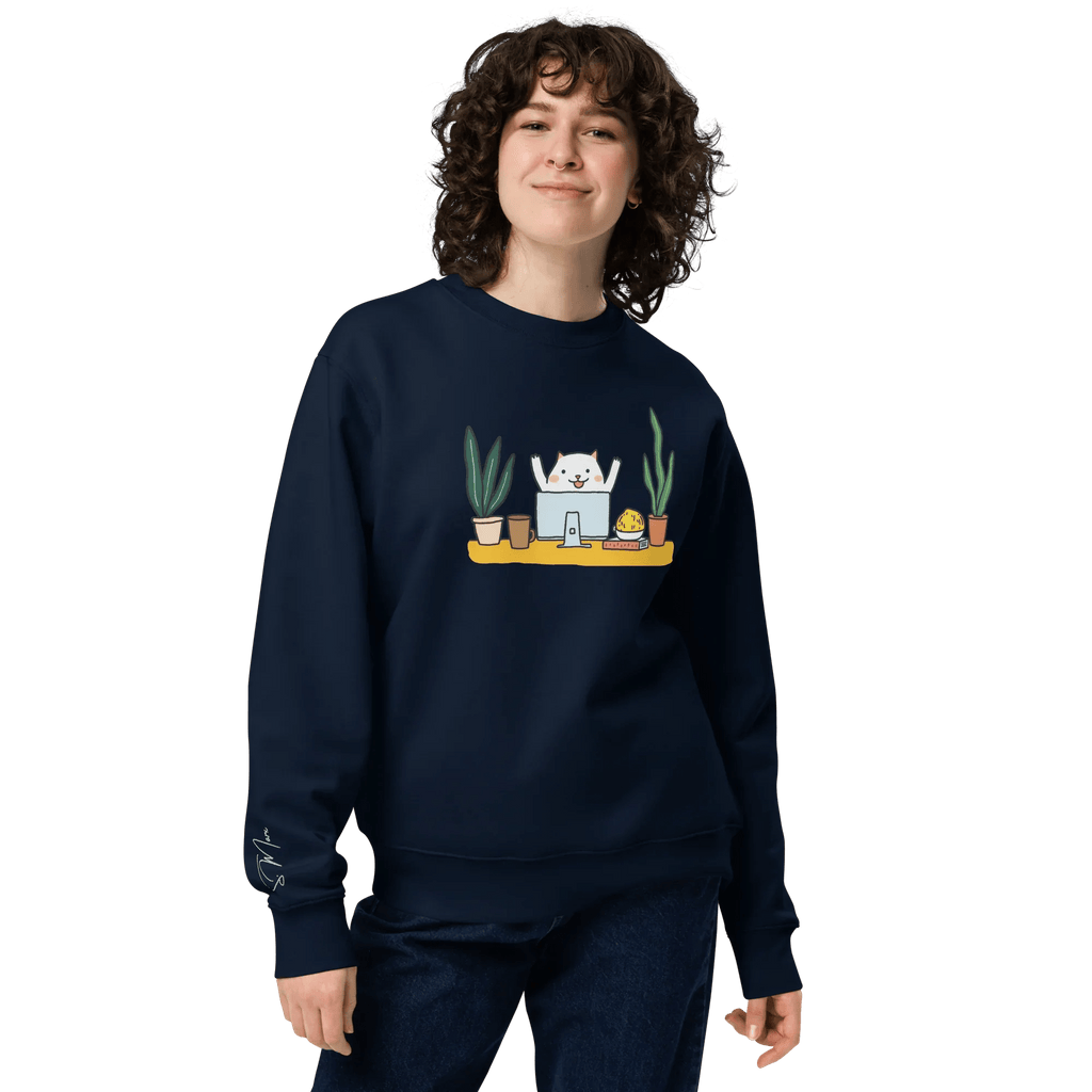 Pullover "happy dog working" - Pullover - flyliving