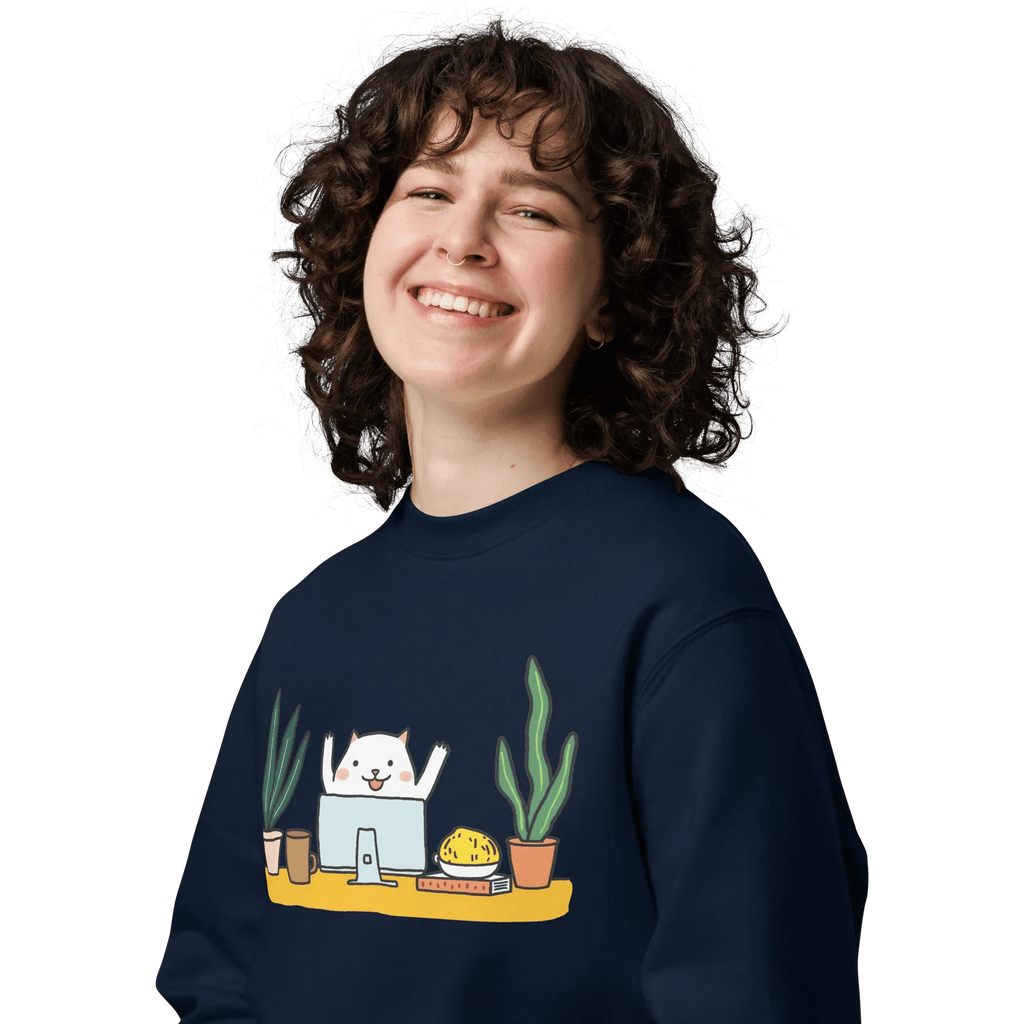 Pullover "happy dog working" - Pullover - flyliving