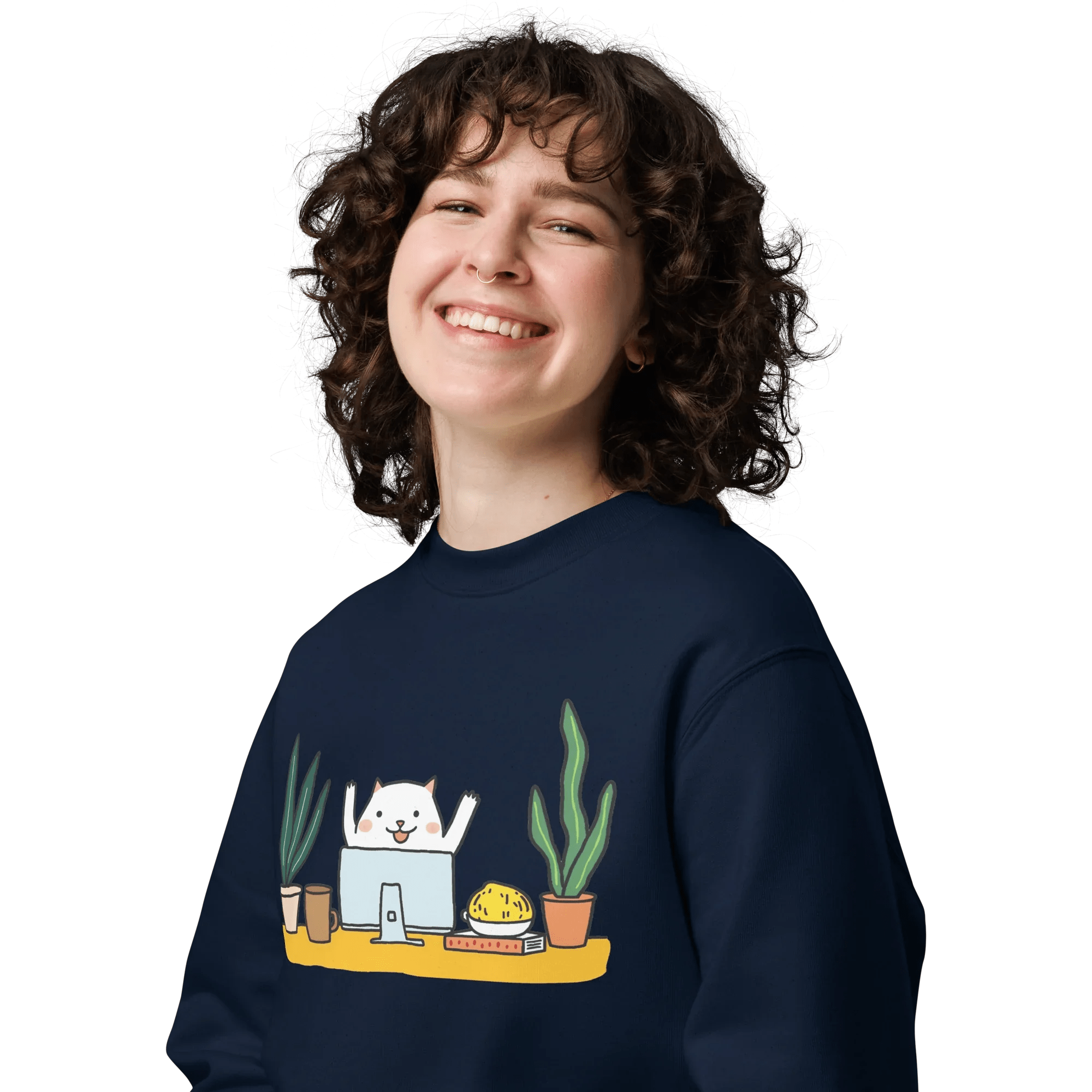 Pullover "happy dog working" - Pullover - flyliving