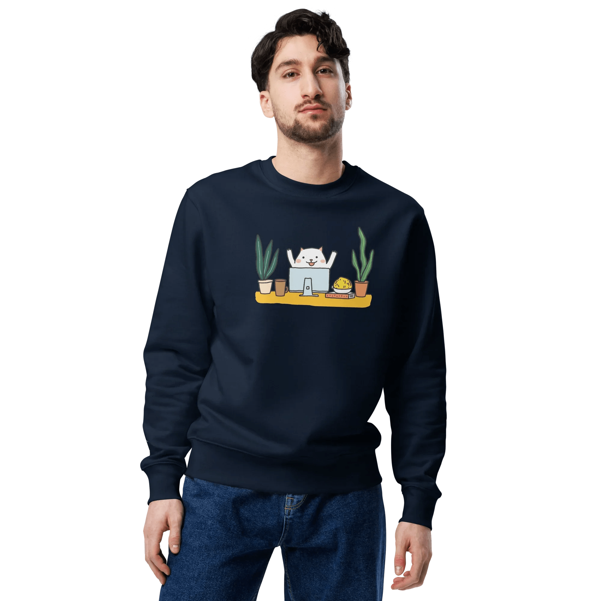 Pullover "happy dog working" - Pullover - flyliving