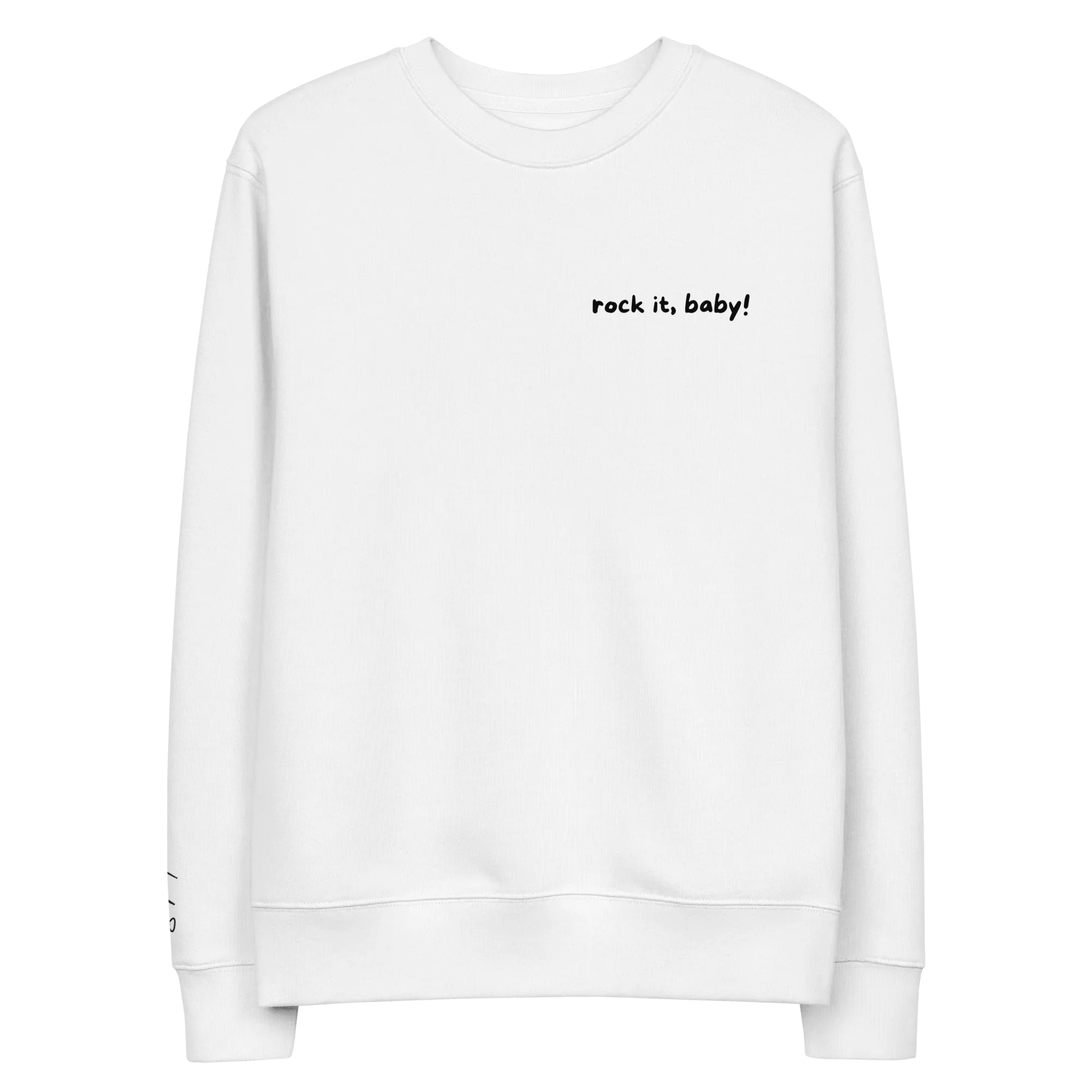 Pullover "rock it, baby!" - Pullover - flyliving