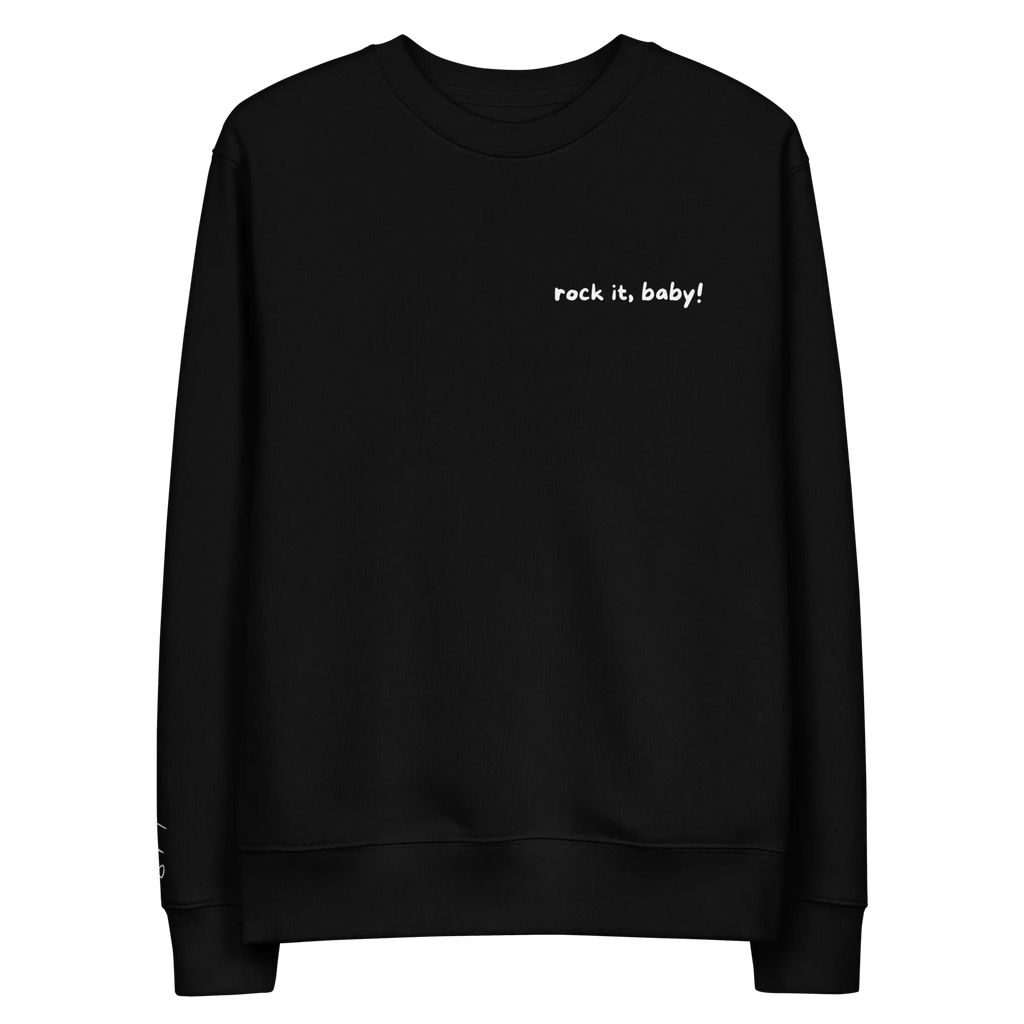 Pullover "rock it, baby!" - Pullover - flyliving