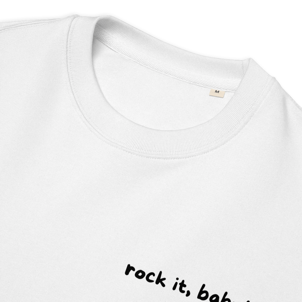 Pullover "rock it, baby!" - Pullover - flyliving