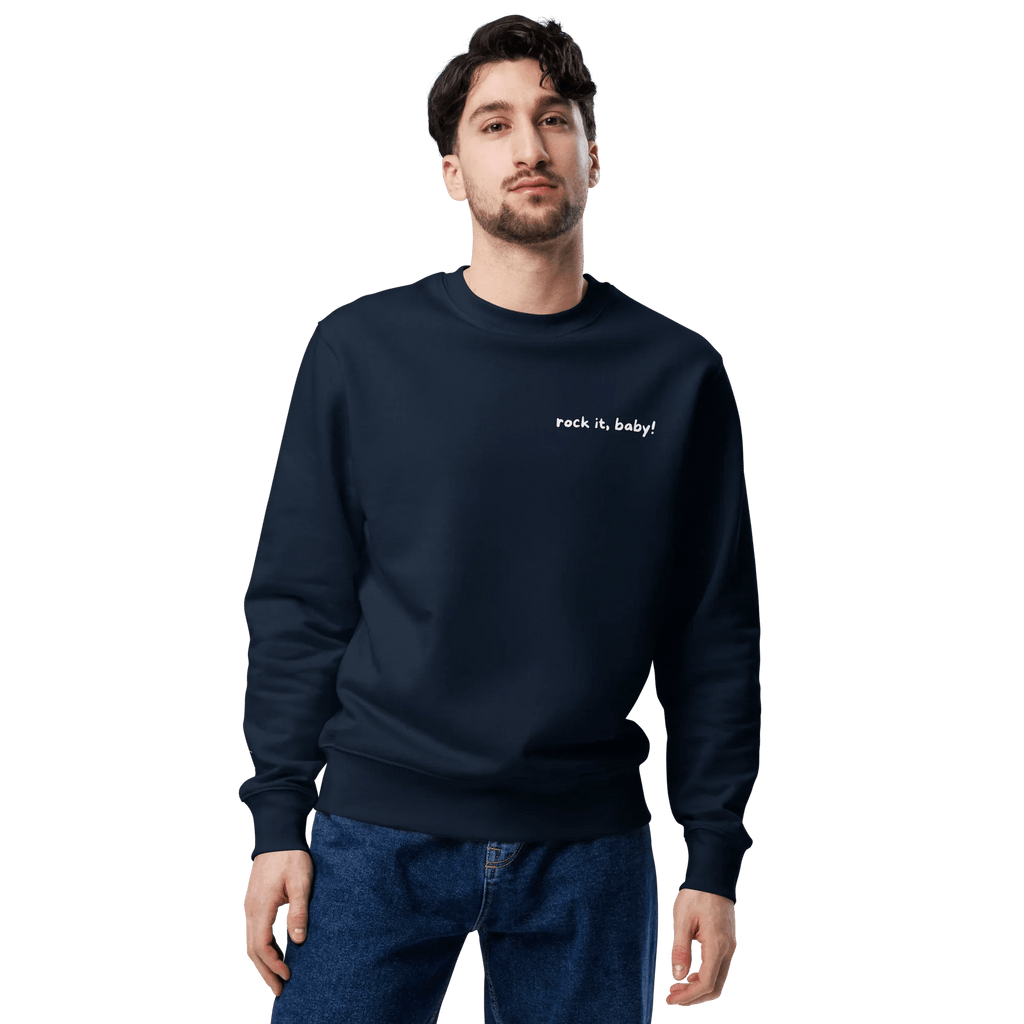 Pullover "rock it, baby!" - Pullover - flyliving
