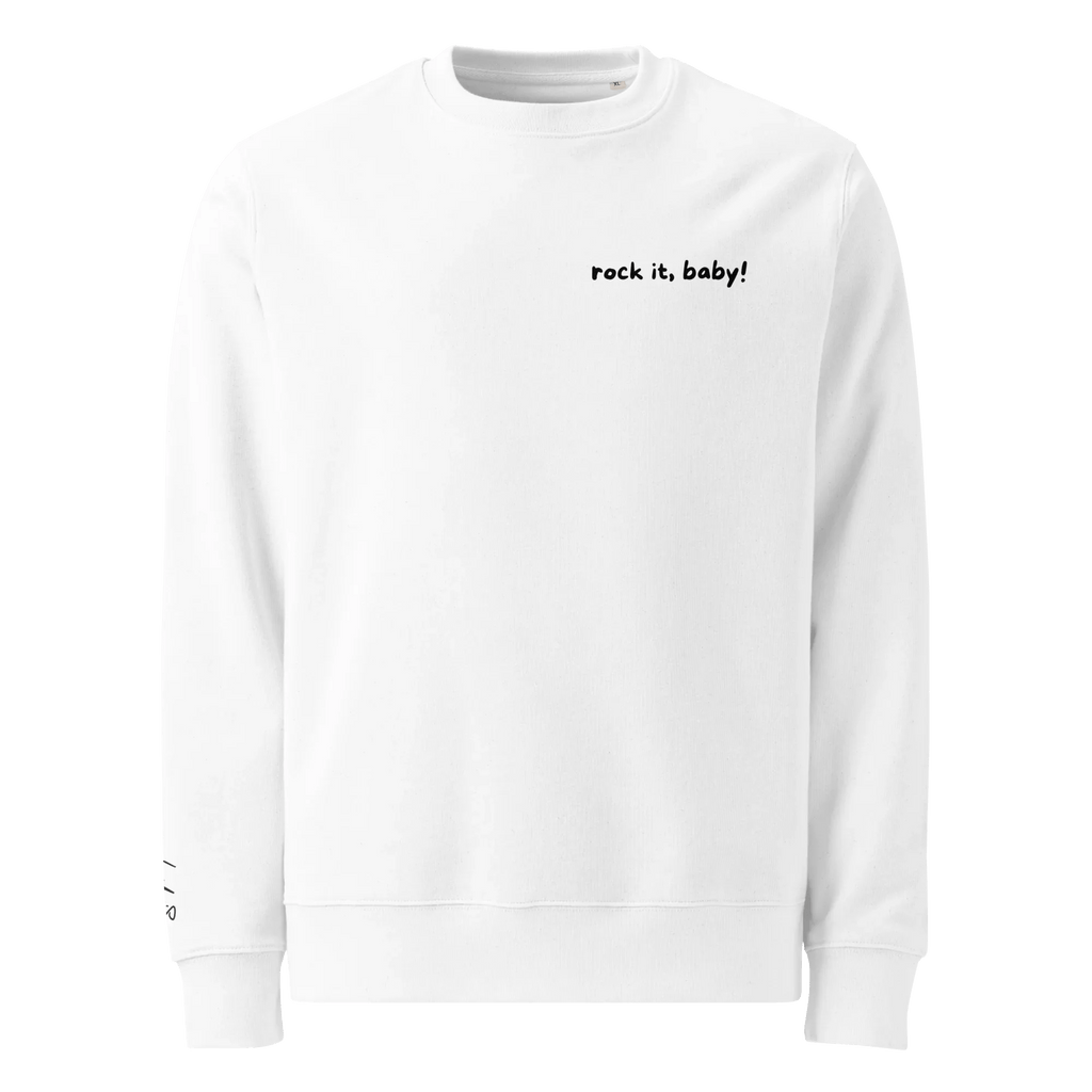 Pullover "rock it, baby!" - Pullover - flyliving
