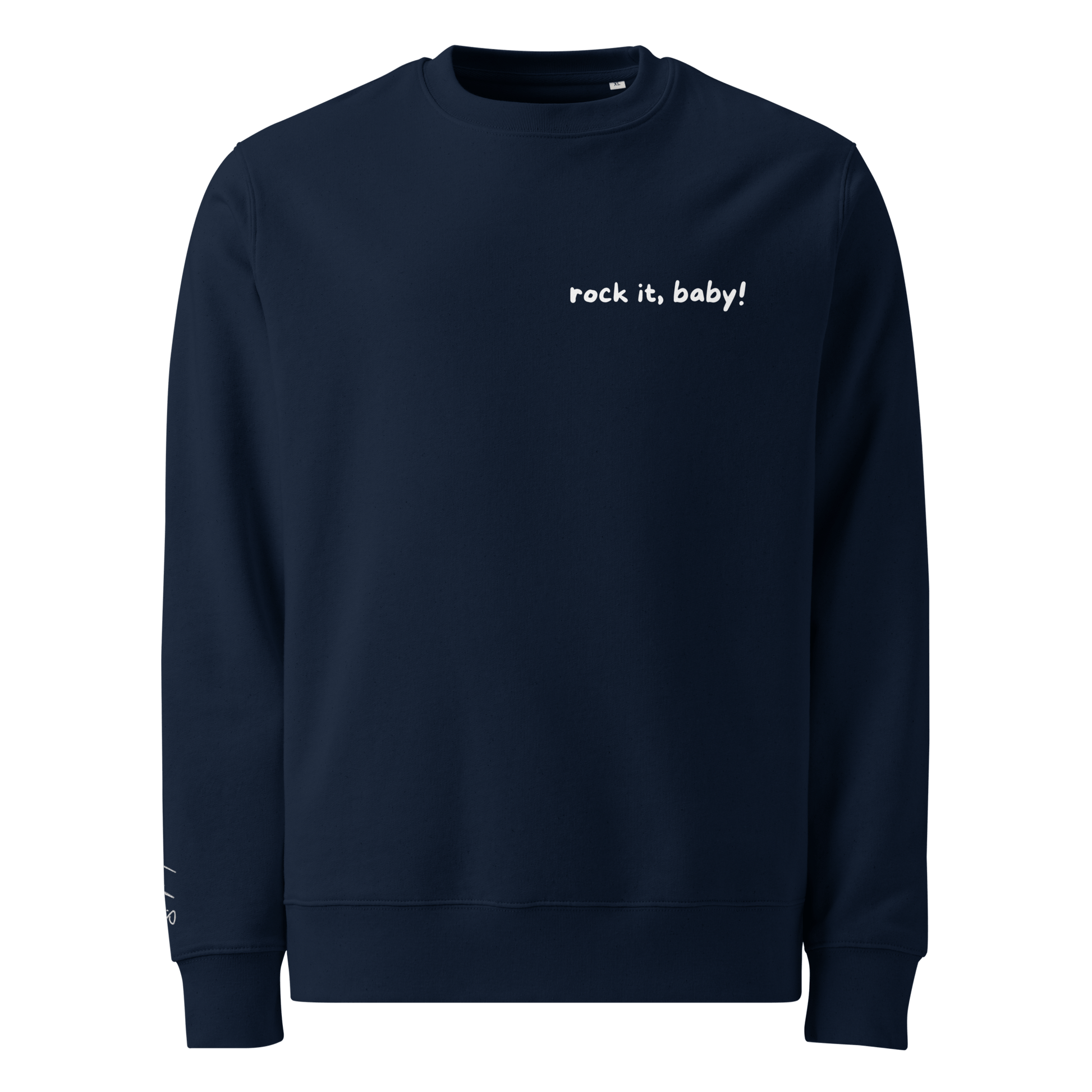 Pullover "rock it, baby!" - Sweatshirt - flyliving