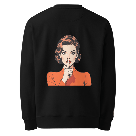 Pullover "shhh" - Sweatshirt - flyliving