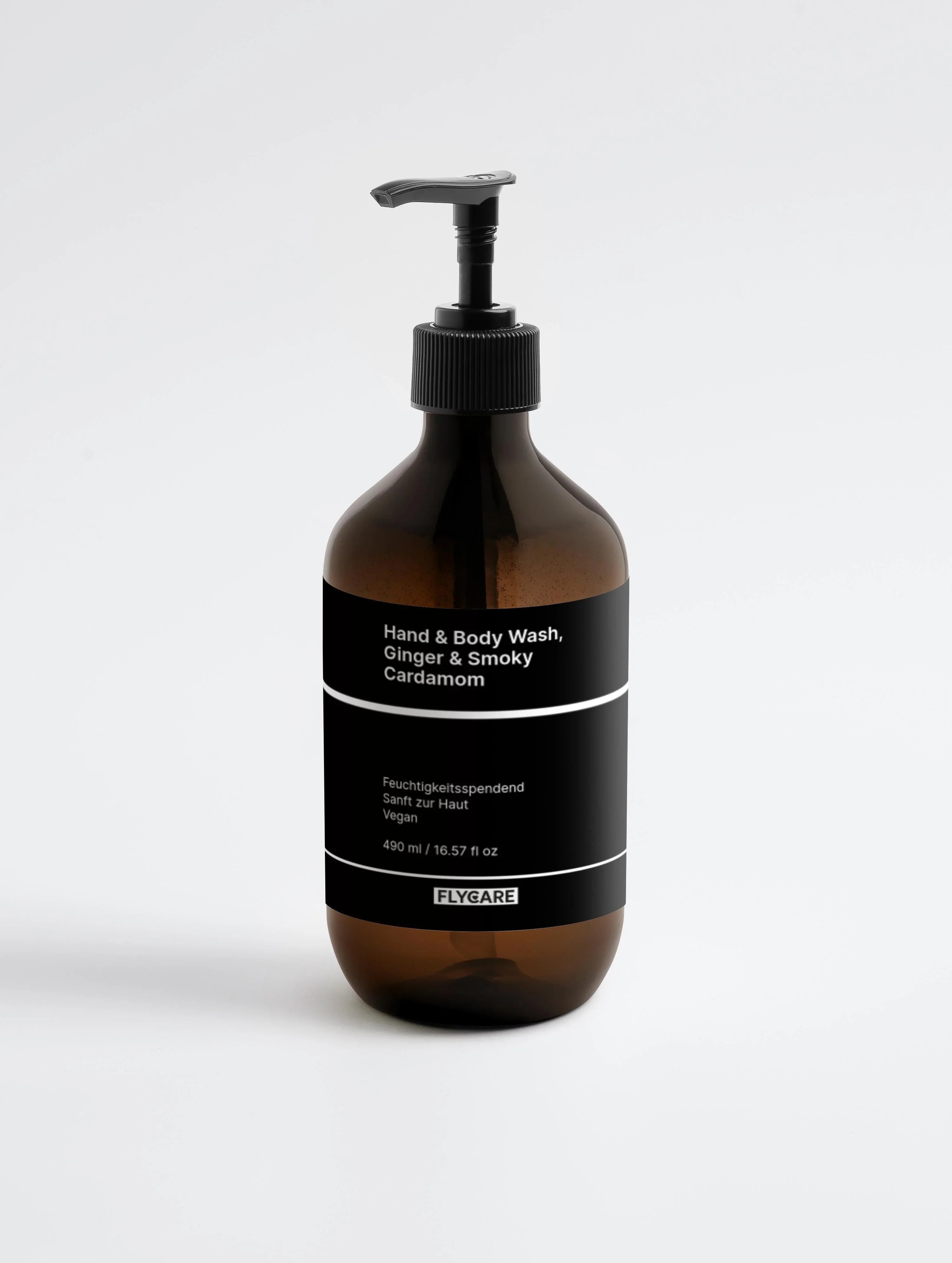 Hand & Body Wash, Ginger & Smoky Cardamom von flycare