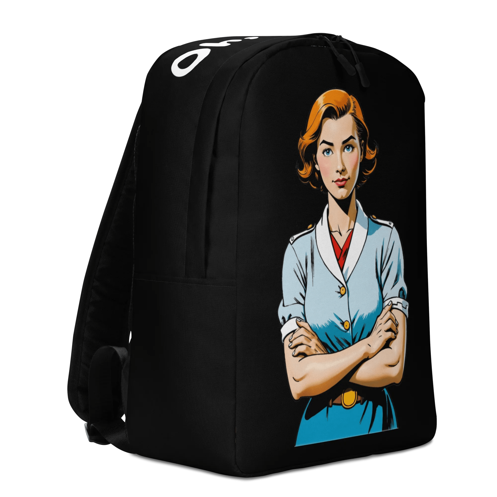 Rucksack "Oh, really?", verschiedene Farben - Schwarz - flyliving