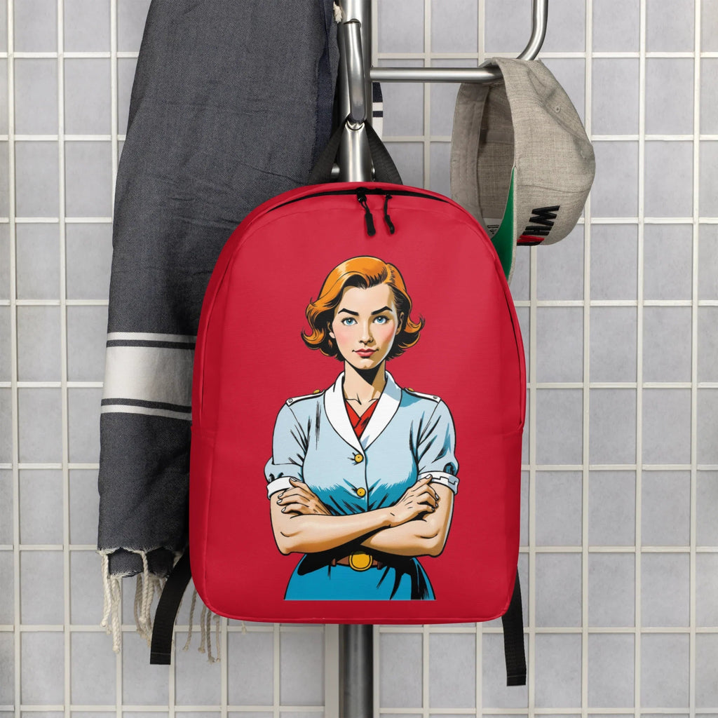 Rucksack "Oh, really?", verschiedene Farben - Rot - flyliving