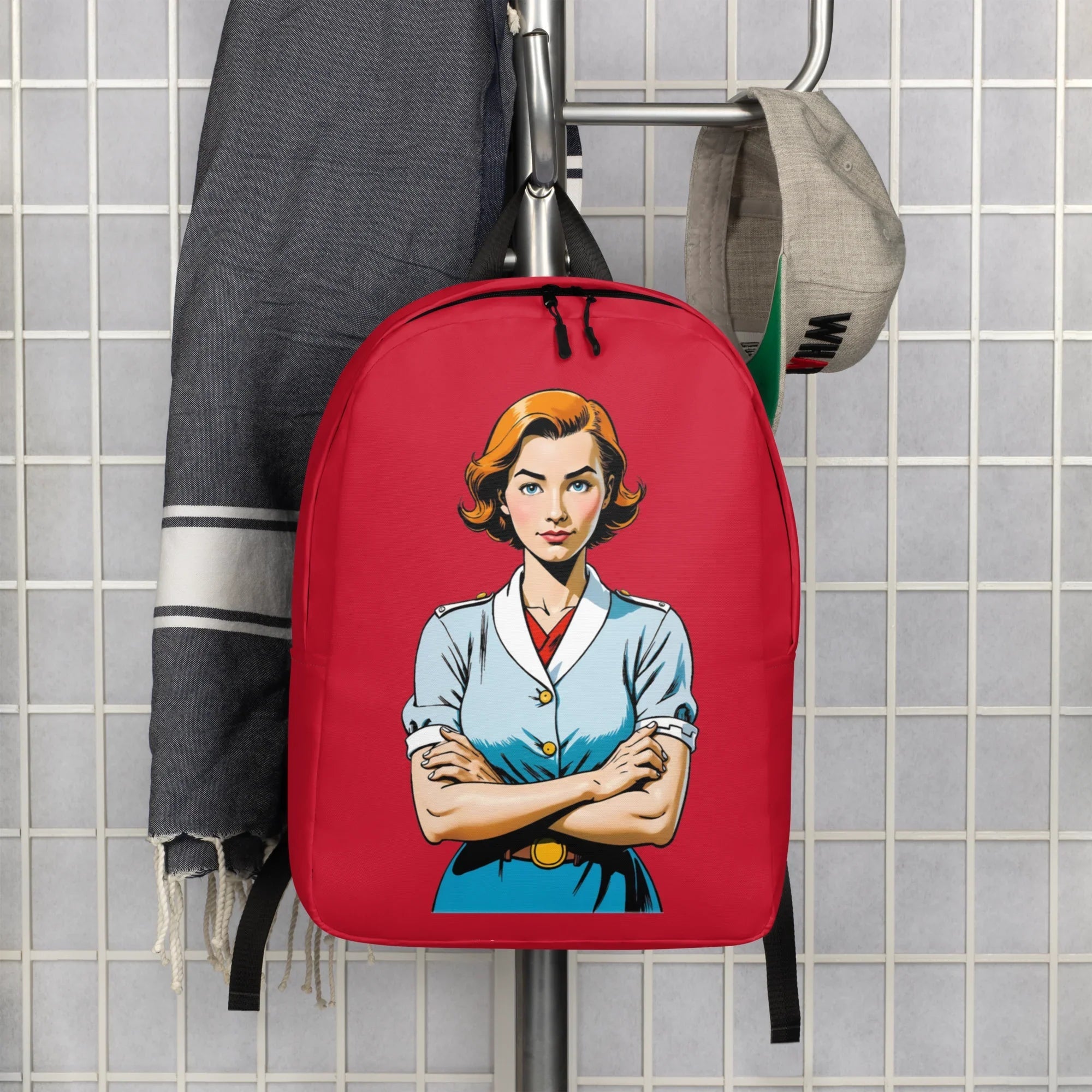 Rucksack "Oh, really?", verschiedene Farben - Rot - flyliving