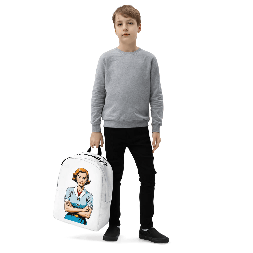 Rucksack "Oh, really?", verschiedene Farben - Weiß - flyliving