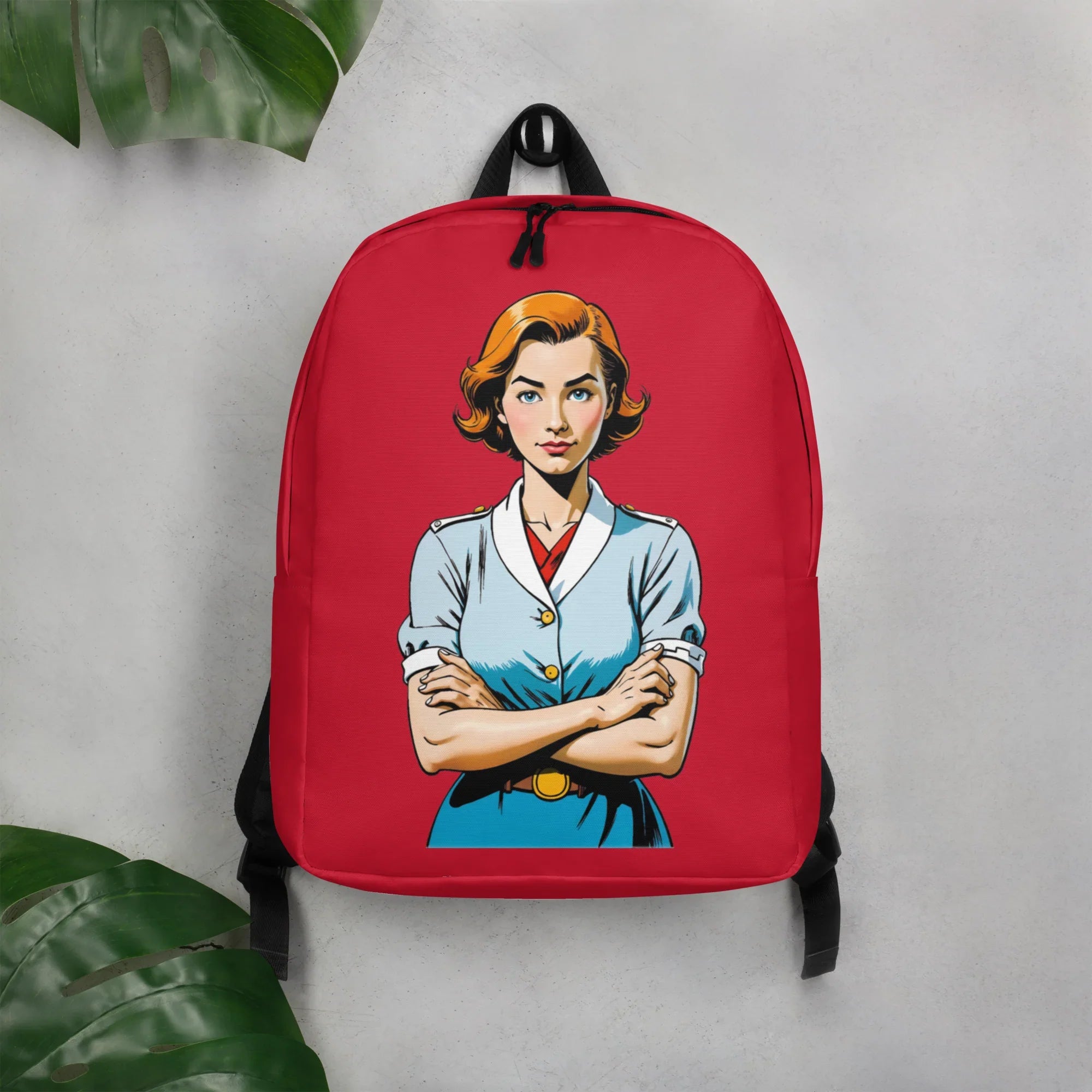 Rucksack "Oh, really?", verschiedene Farben - Rot - flyliving