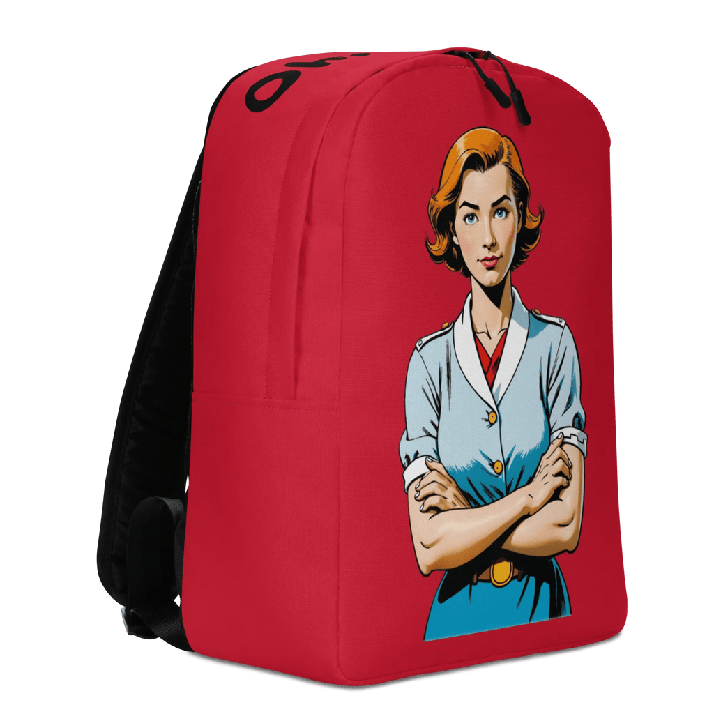 Rucksack "Oh, really?", verschiedene Farben - Rot - flyliving