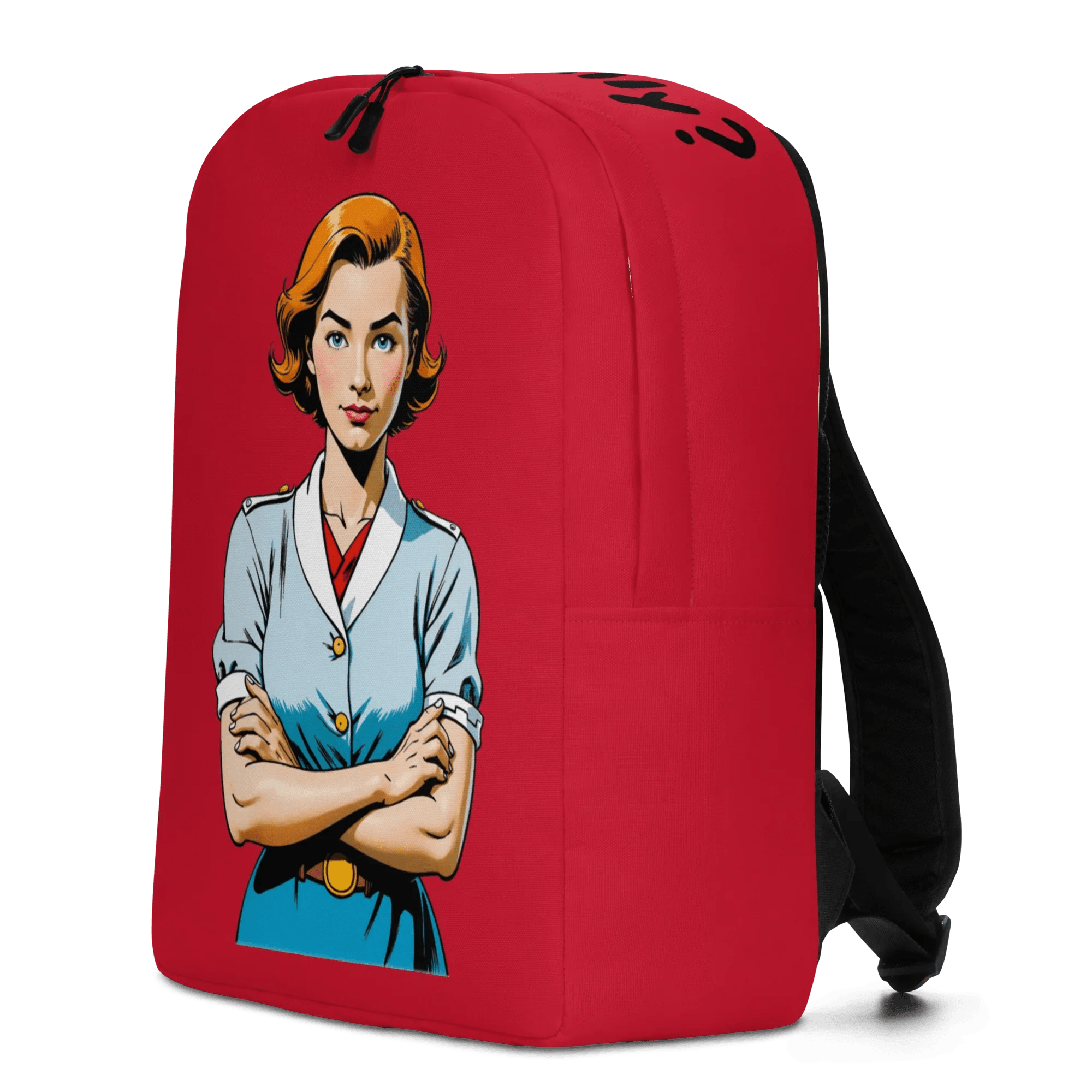 Rucksack "Oh, really?", verschiedene Farben - Rot - flyliving