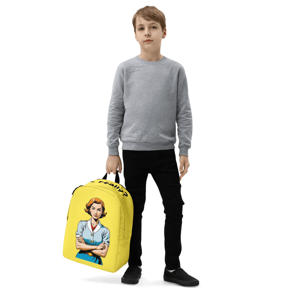 Rucksack "Oh, really?", verschiedene Farben - Gelb - flyliving