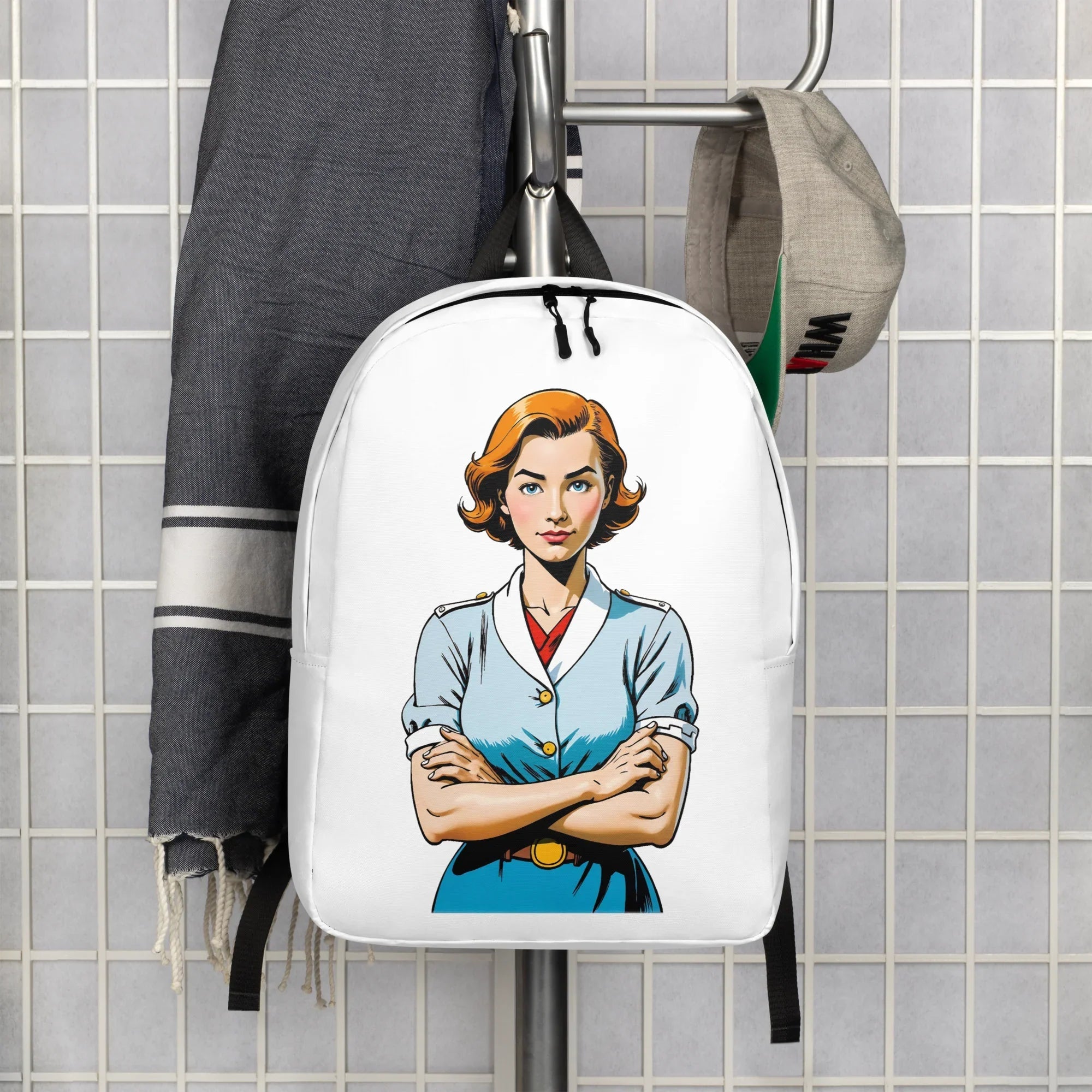 Rucksack "Oh, really?", verschiedene Farben - Weiß - flyliving