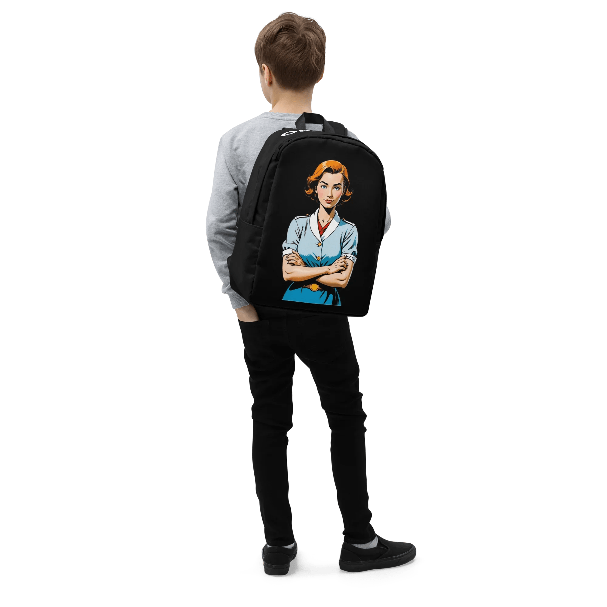 Rucksack "Oh, really?", verschiedene Farben - Schwarz - flyliving