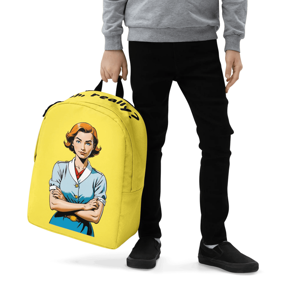 Rucksack "Oh, really?", verschiedene Farben - Gelb - flyliving