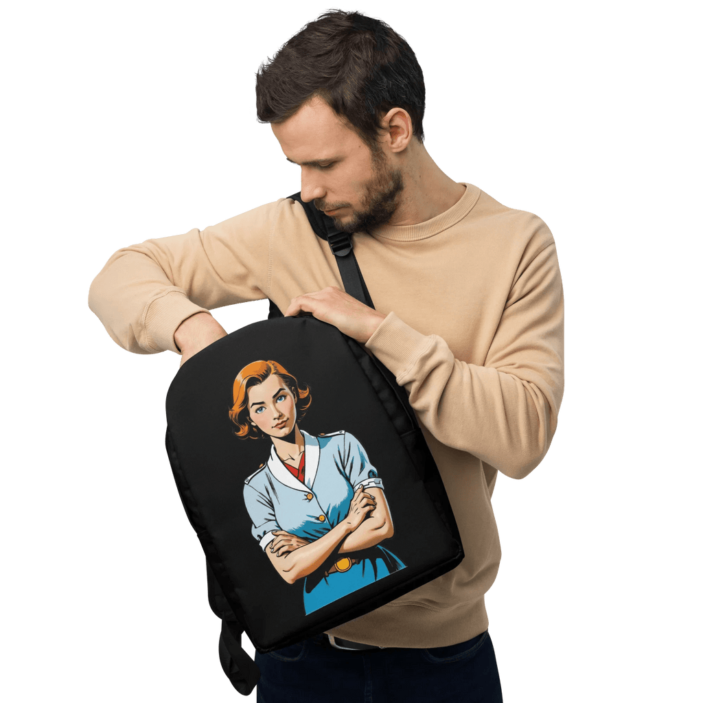 Rucksack "Oh, really?", verschiedene Farben - Schwarz - flyliving