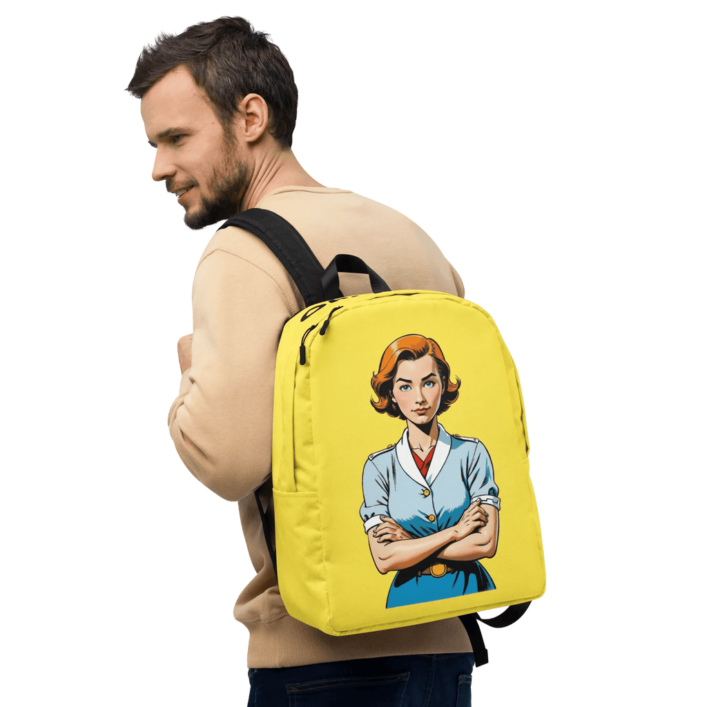 Rucksack "Oh, really?", verschiedene Farben - Gelb - flyliving